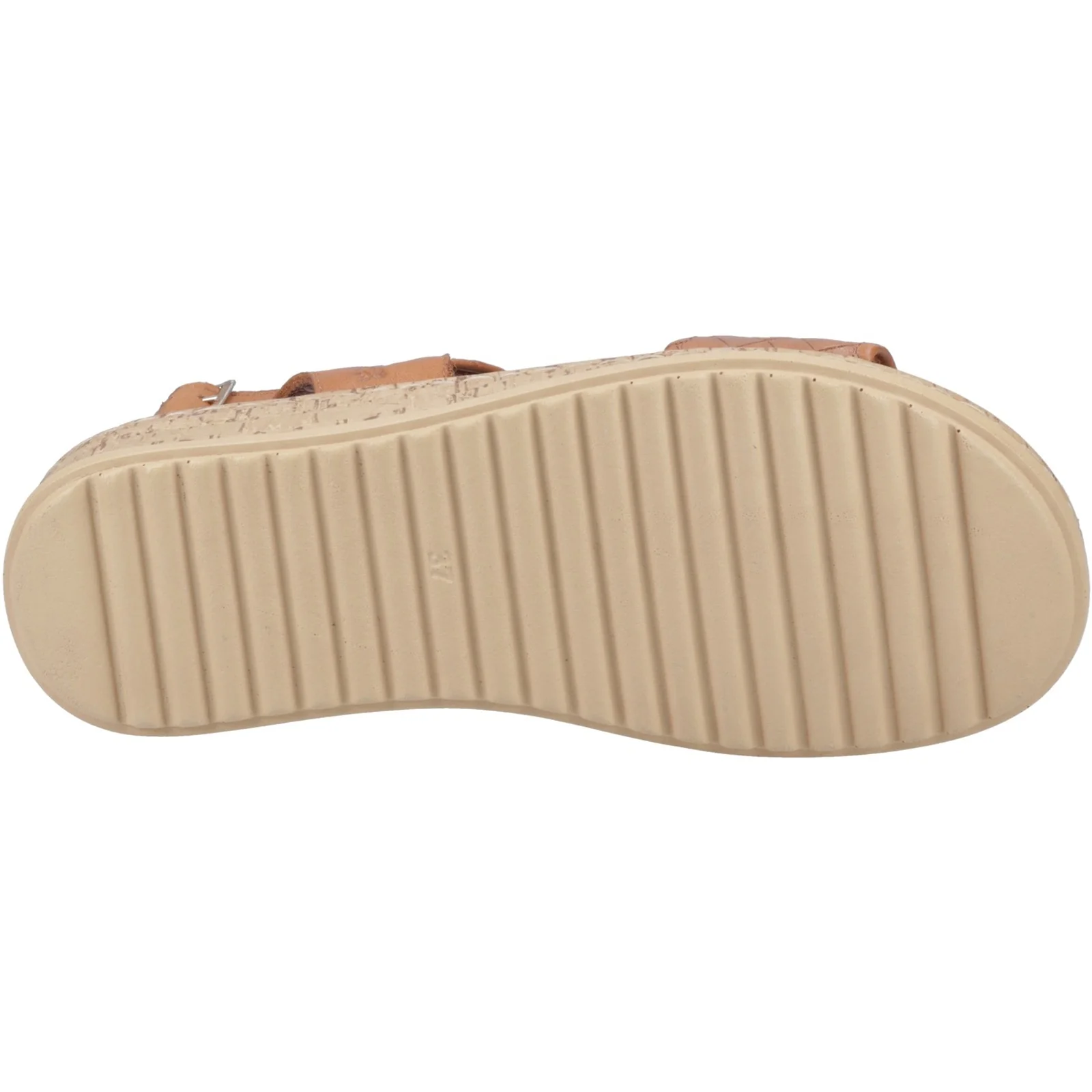 Hush Puppies Womens Ebony Woven Sandal Tan - Image 3