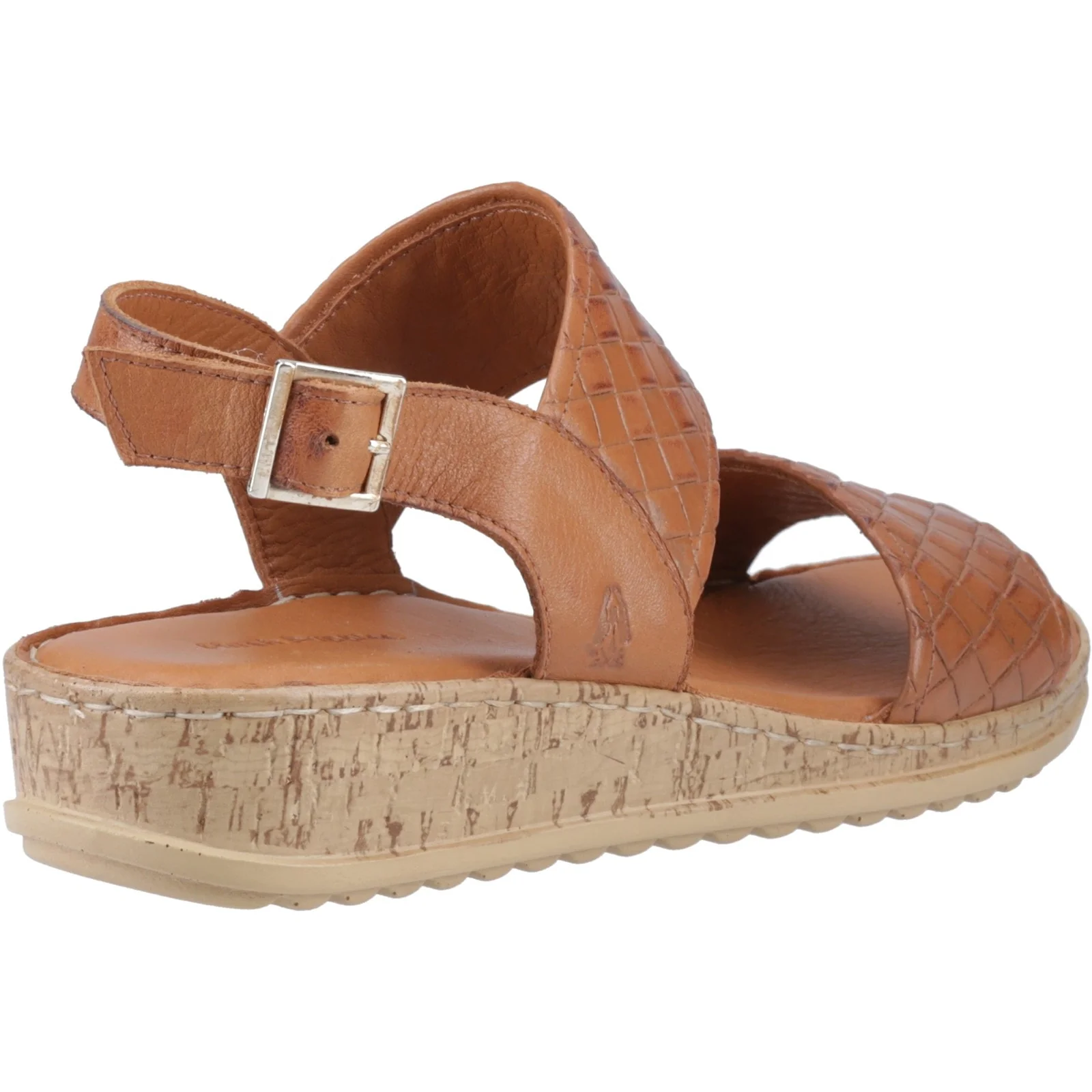 Hush Puppies Womens Ebony Woven Sandal Tan - Image 4