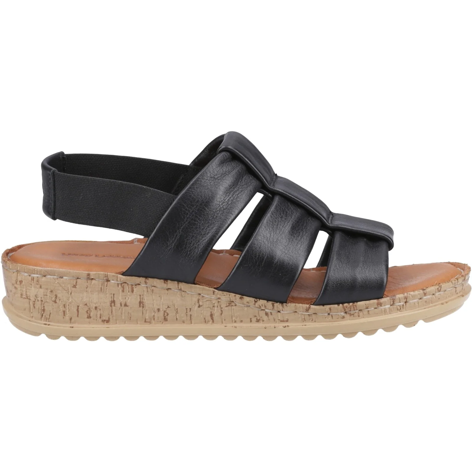 Hush Puppies Womens Eden Gladiator Sandal Black