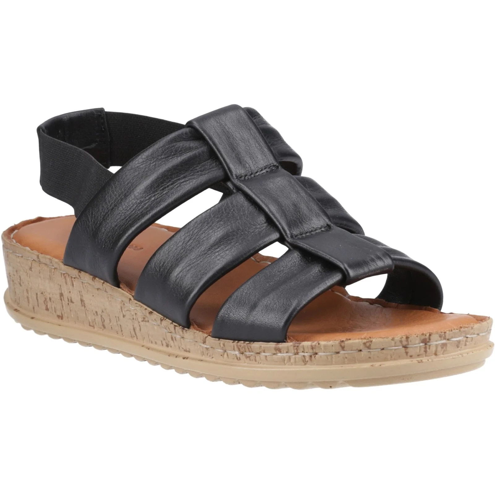 Hush Puppies Womens Eden Gladiator Sandal Black - Image 4