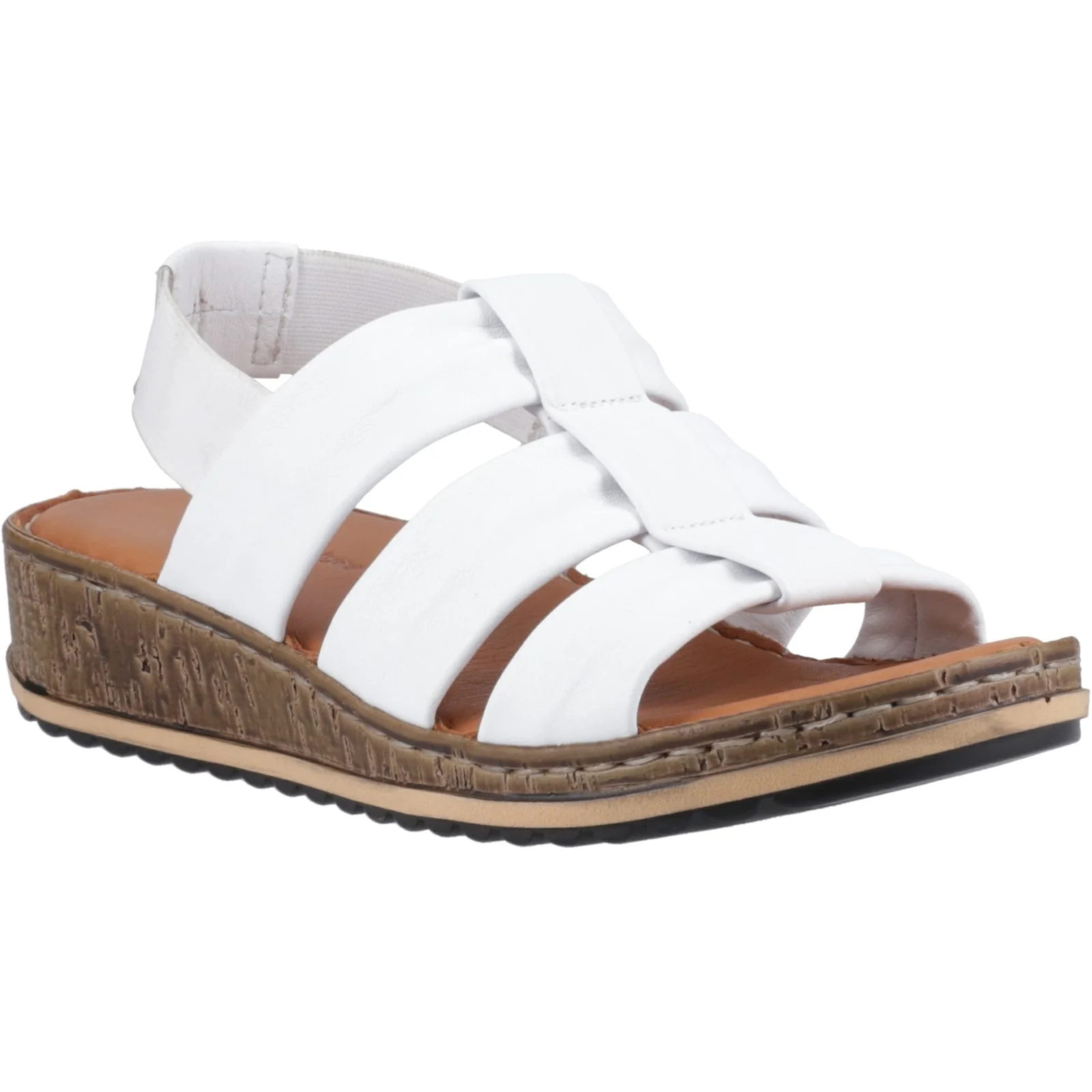 Hush Puppies Womens Eden Gladiator Sandal White - Image 5