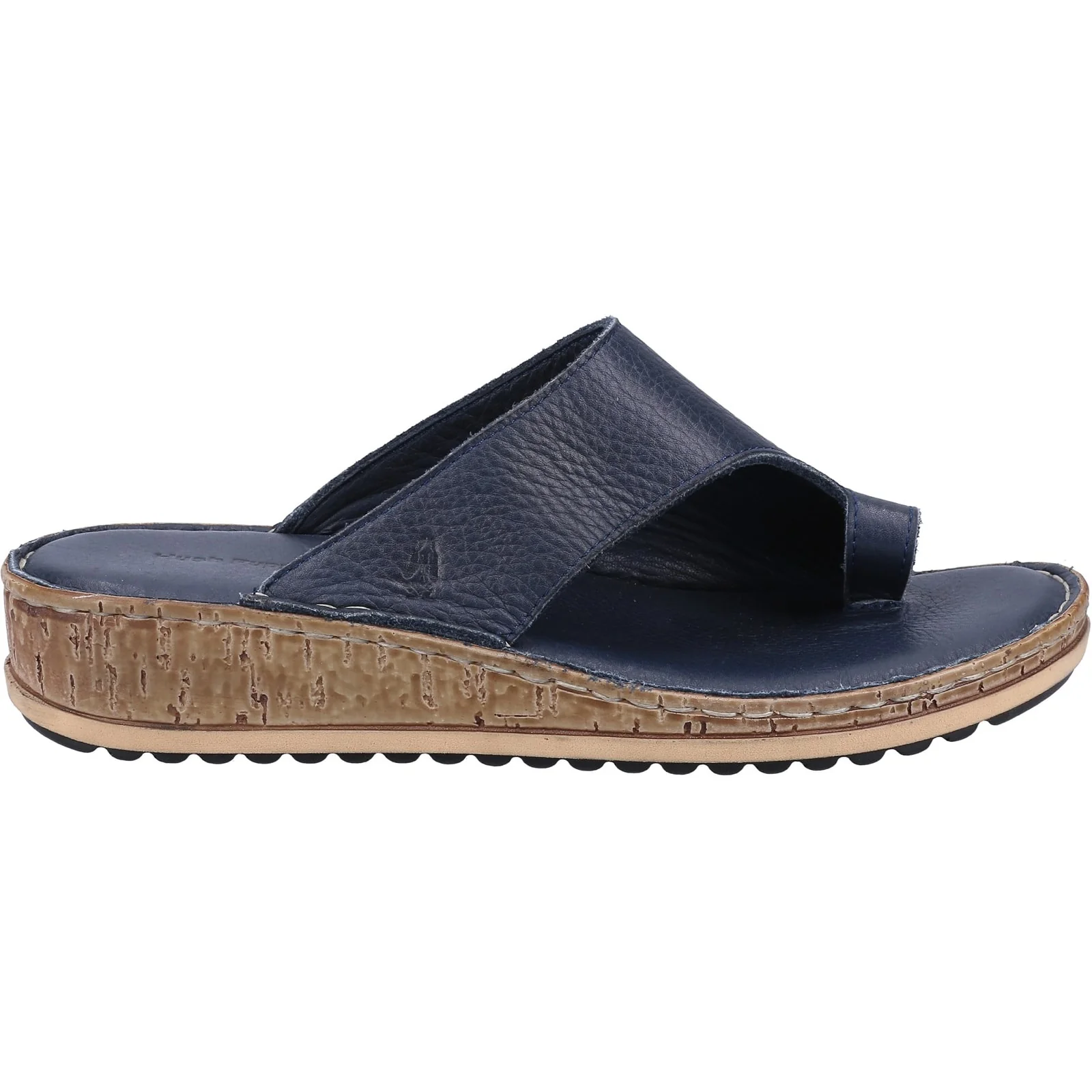 Hush Puppies Womens Elissa Toepost Sandal Navy
