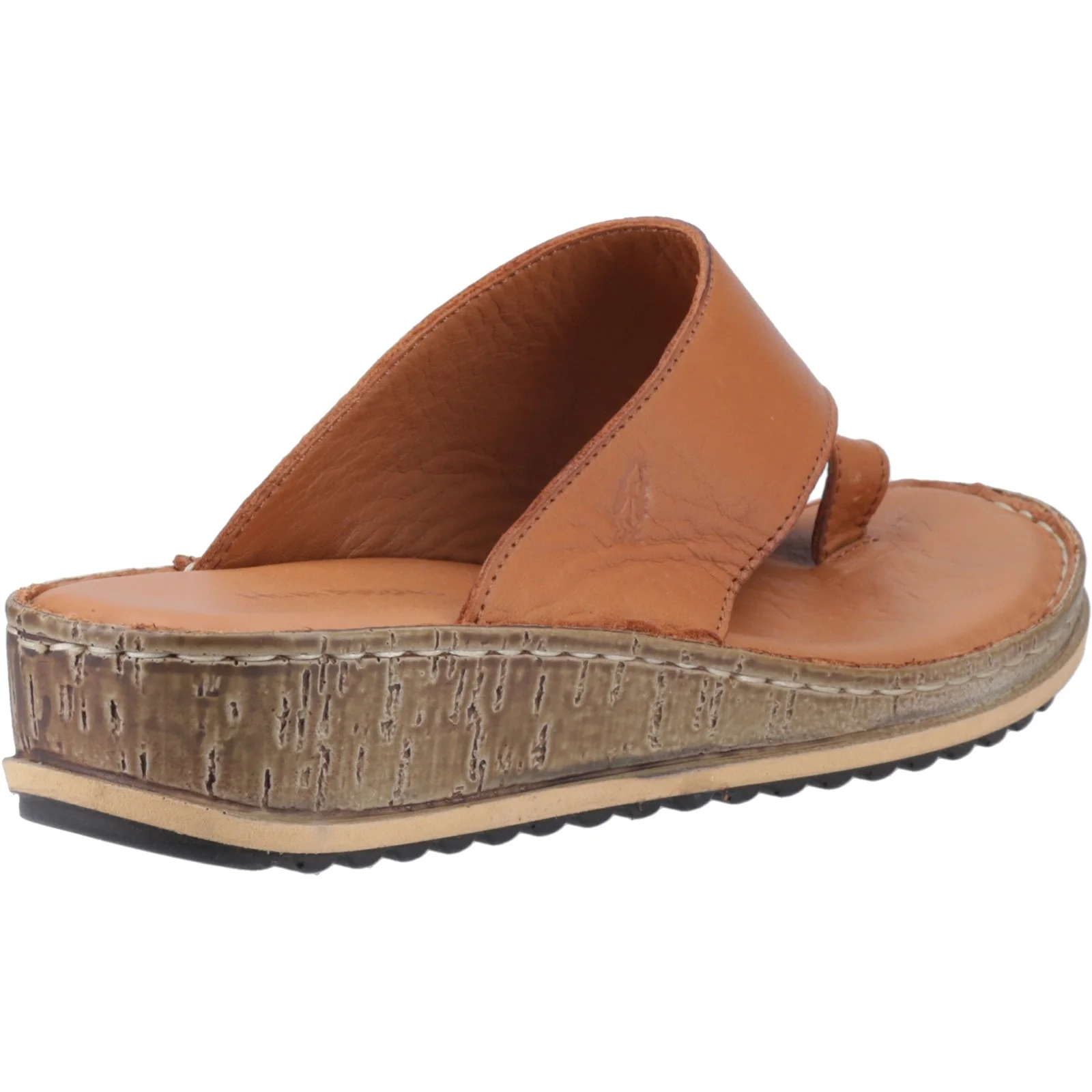 Hush Puppies Womens Elissa Toepost Sandal Tan - Image 4