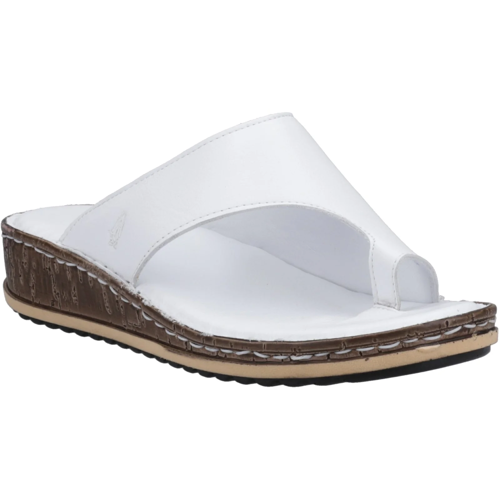 Hush Puppies Womens Elissa Toepost Sandal White - Image 5