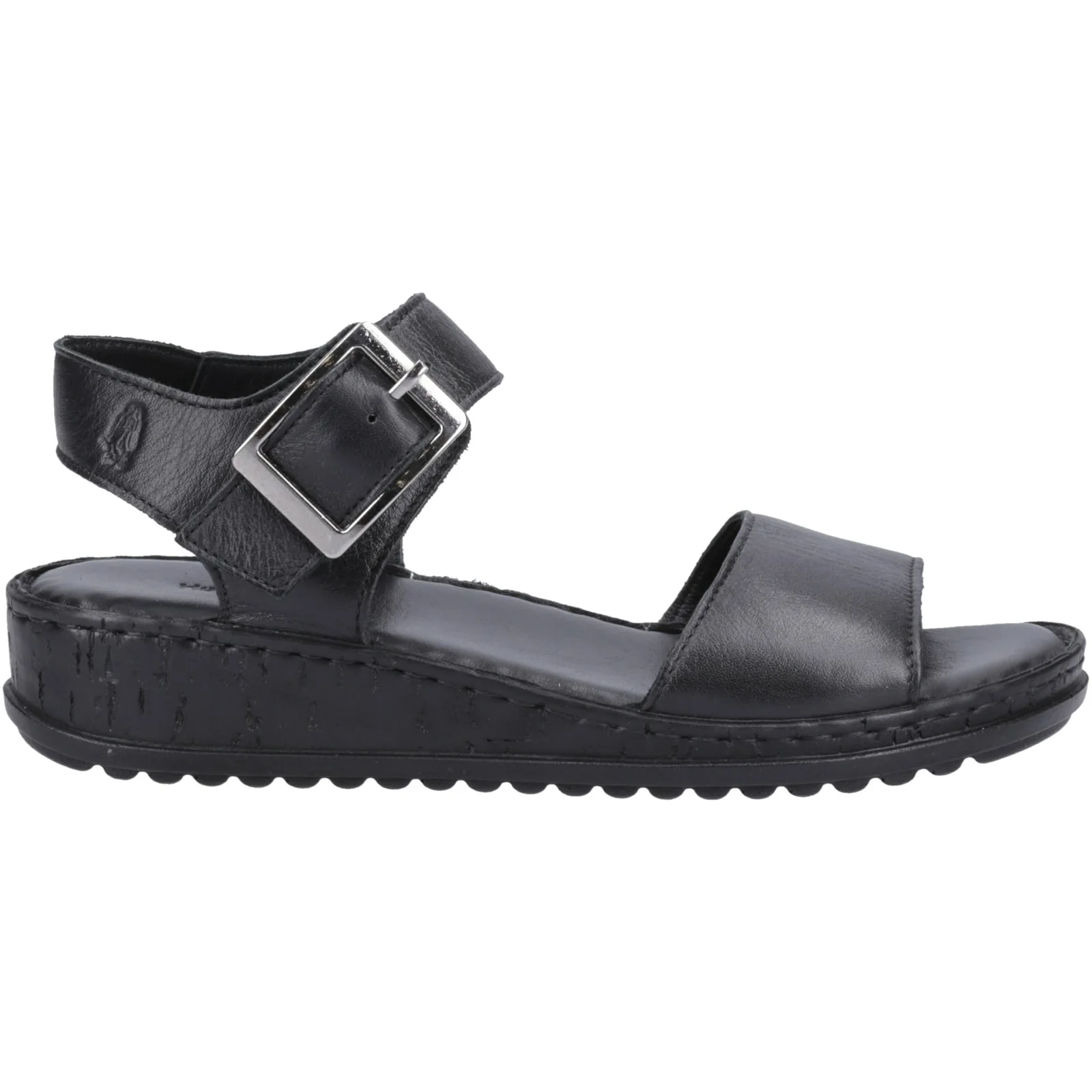 Hush Puppies Womens Ellie Sandal Black/Black
