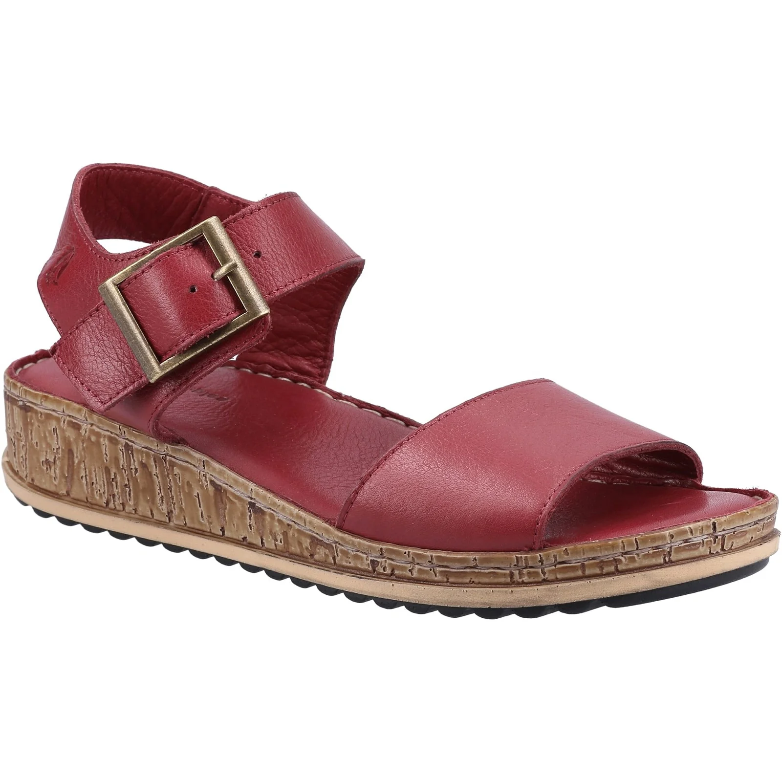 Hush Puppies Womens Ellie Sandal Bordeaux - Image 4