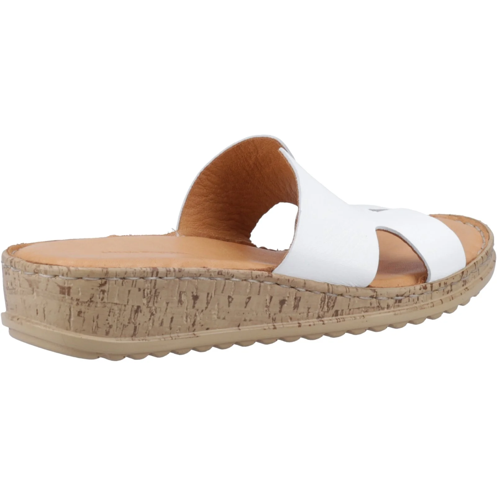 Hush Puppies Womens Eloise Mule Sandal White - Image 3