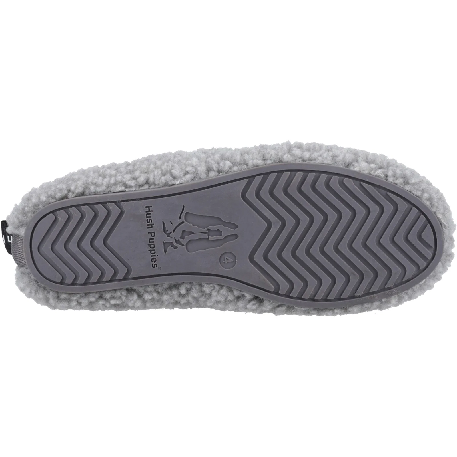 Hush Puppies Womens Emily Slippers Grey - Image 3