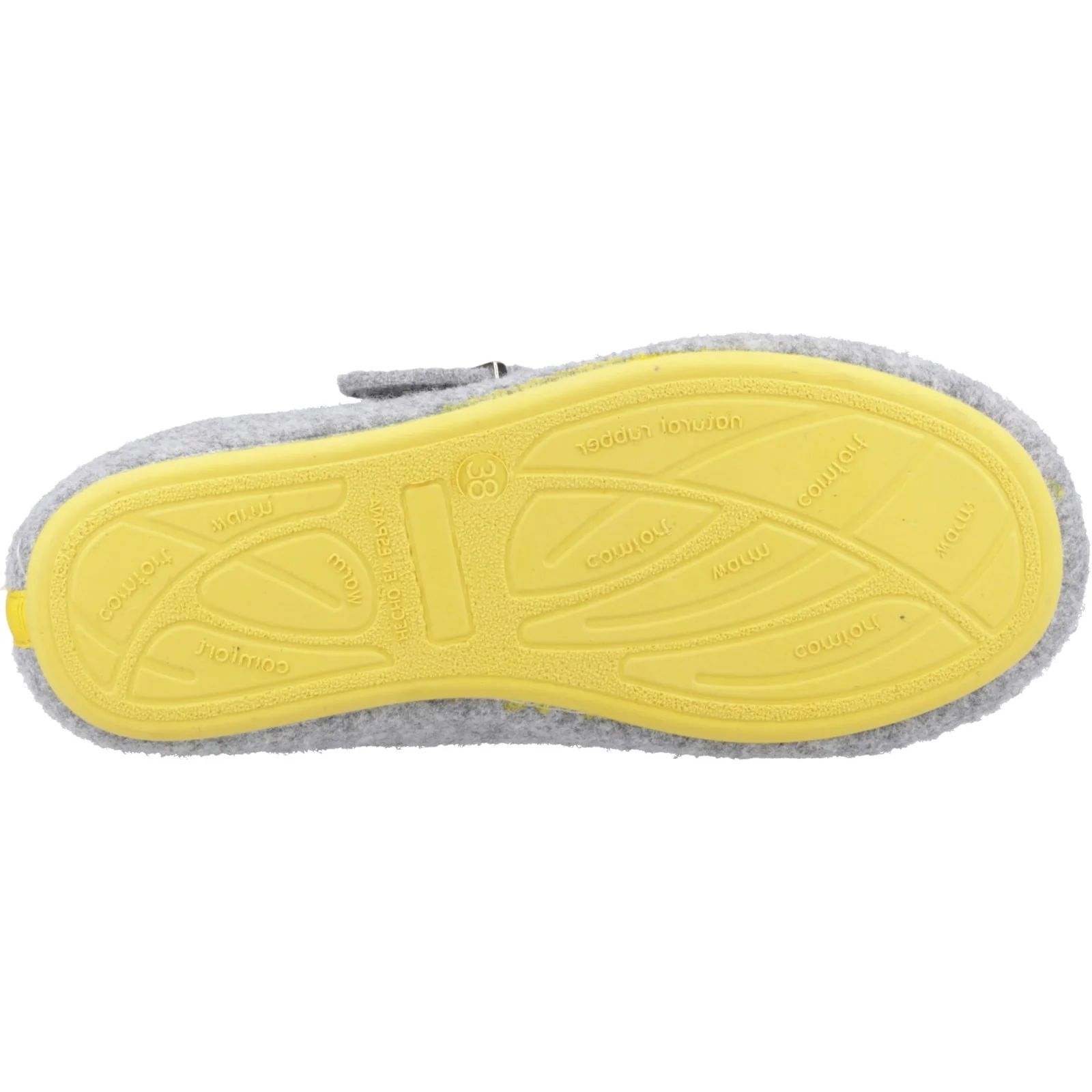 Hush Puppies Womens Good Slipper Buckle Grey - Image 3