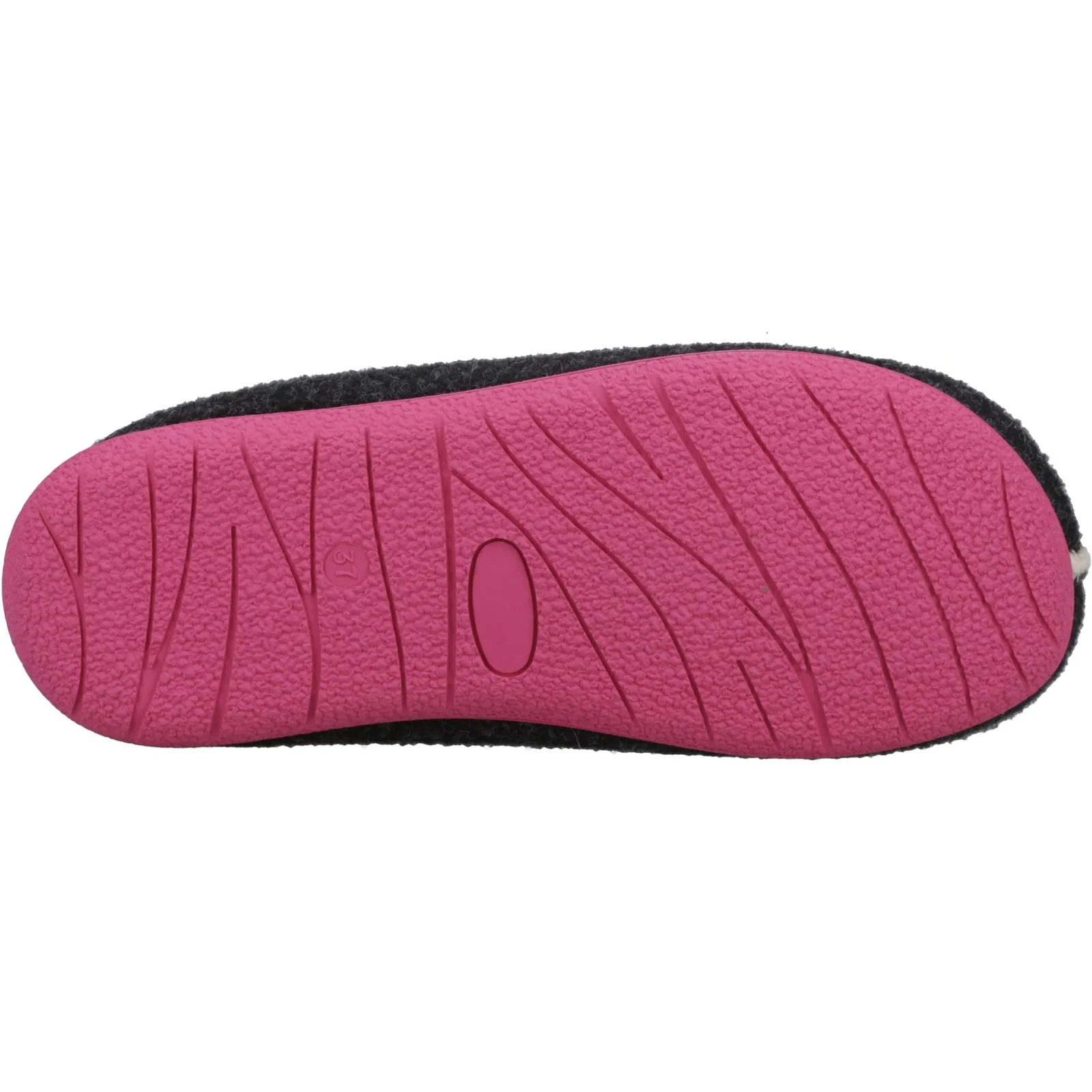 Hush Puppies Womens Good Slippers Charcoal - Image 2