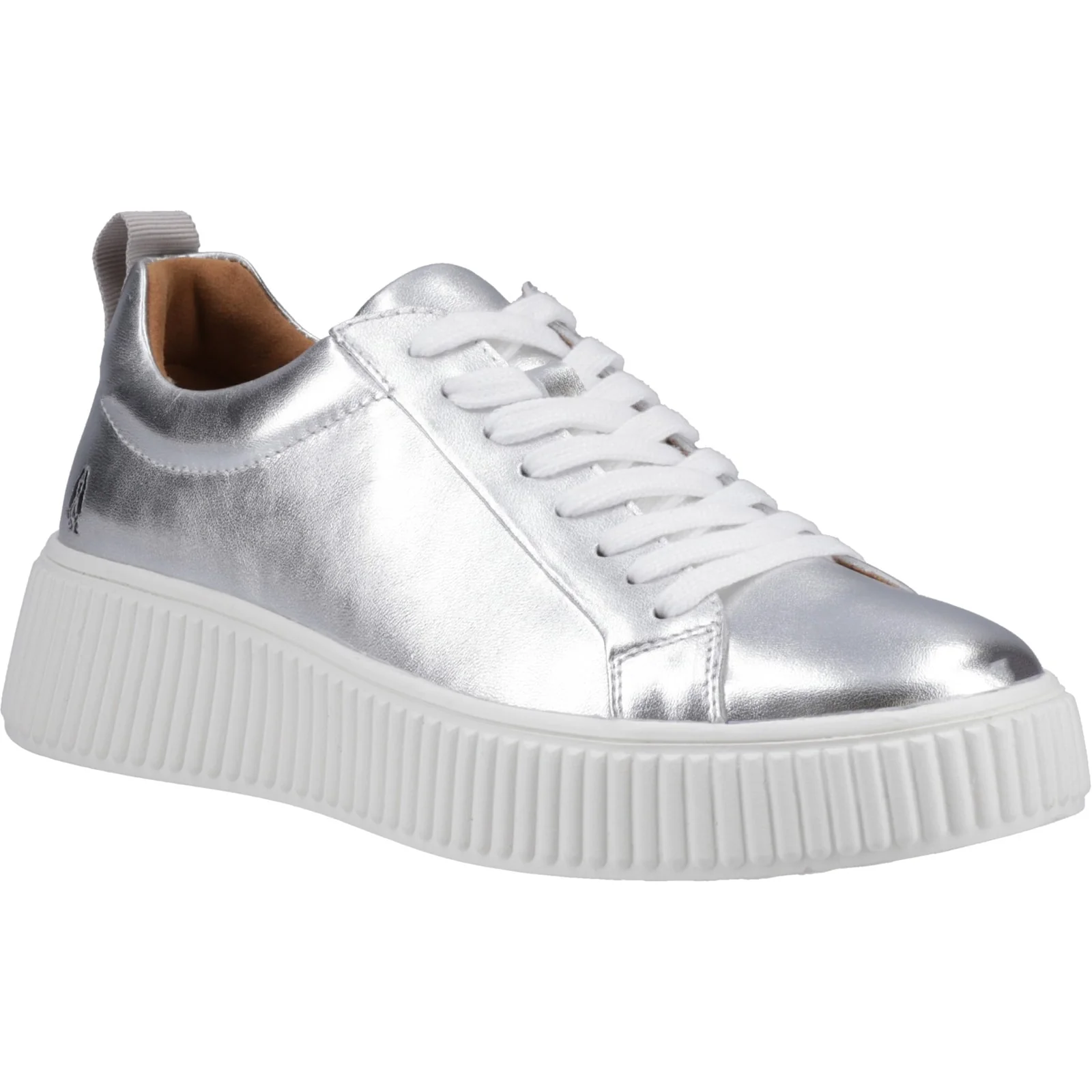 Hush Puppies Womens Harlow Sneaker Silver - Image 5