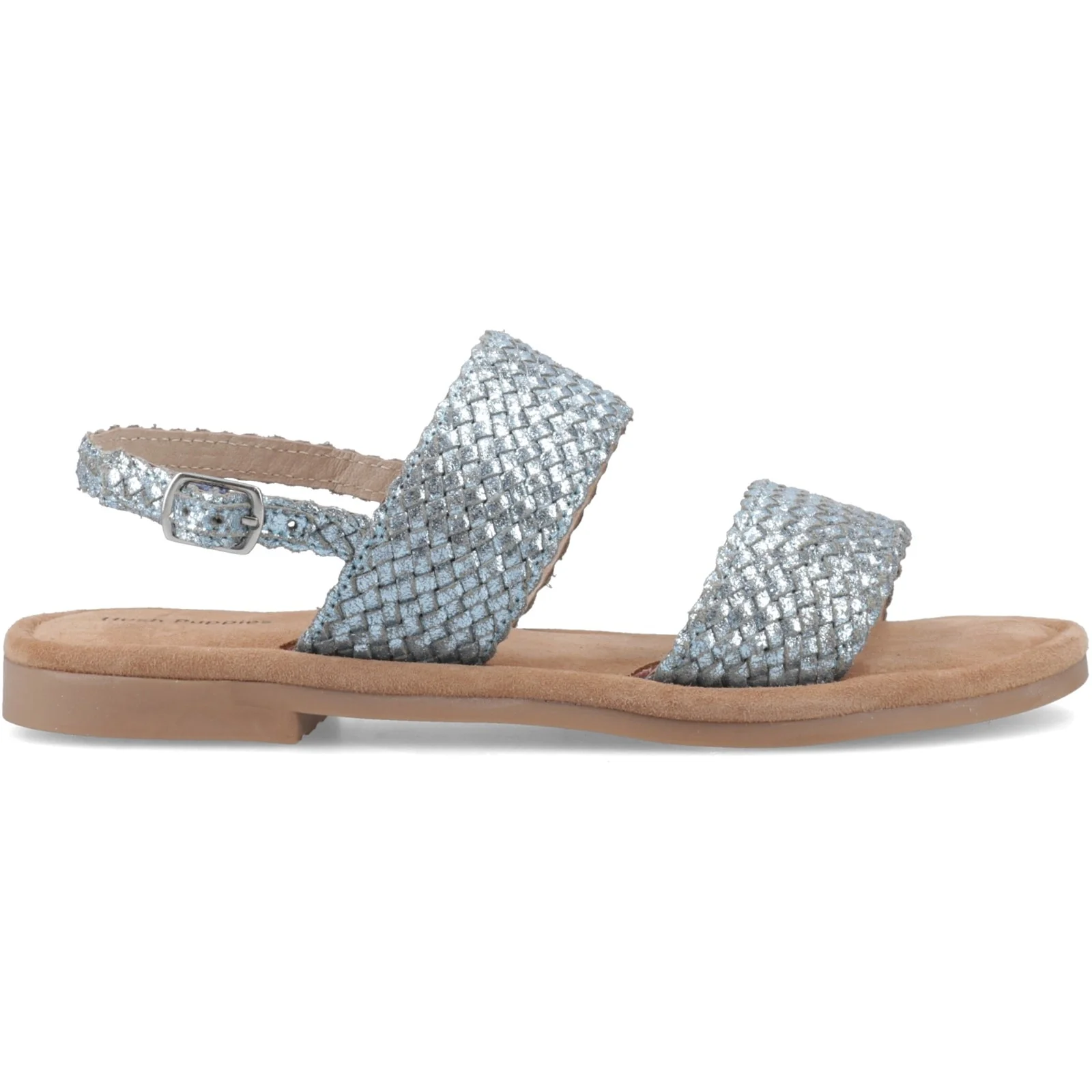 Hush Puppies Womens Helene Sandal Wide Fit Blue