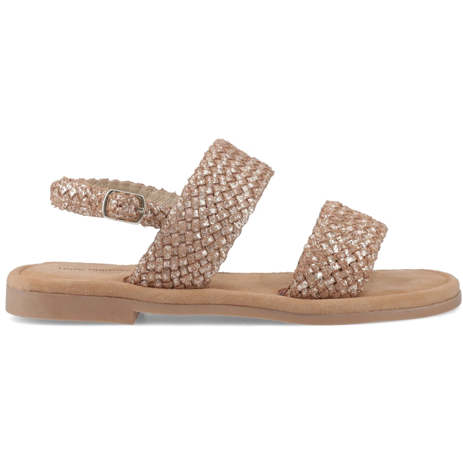 Hush Puppies Womens Helene Sandal Wide Fit Bronze