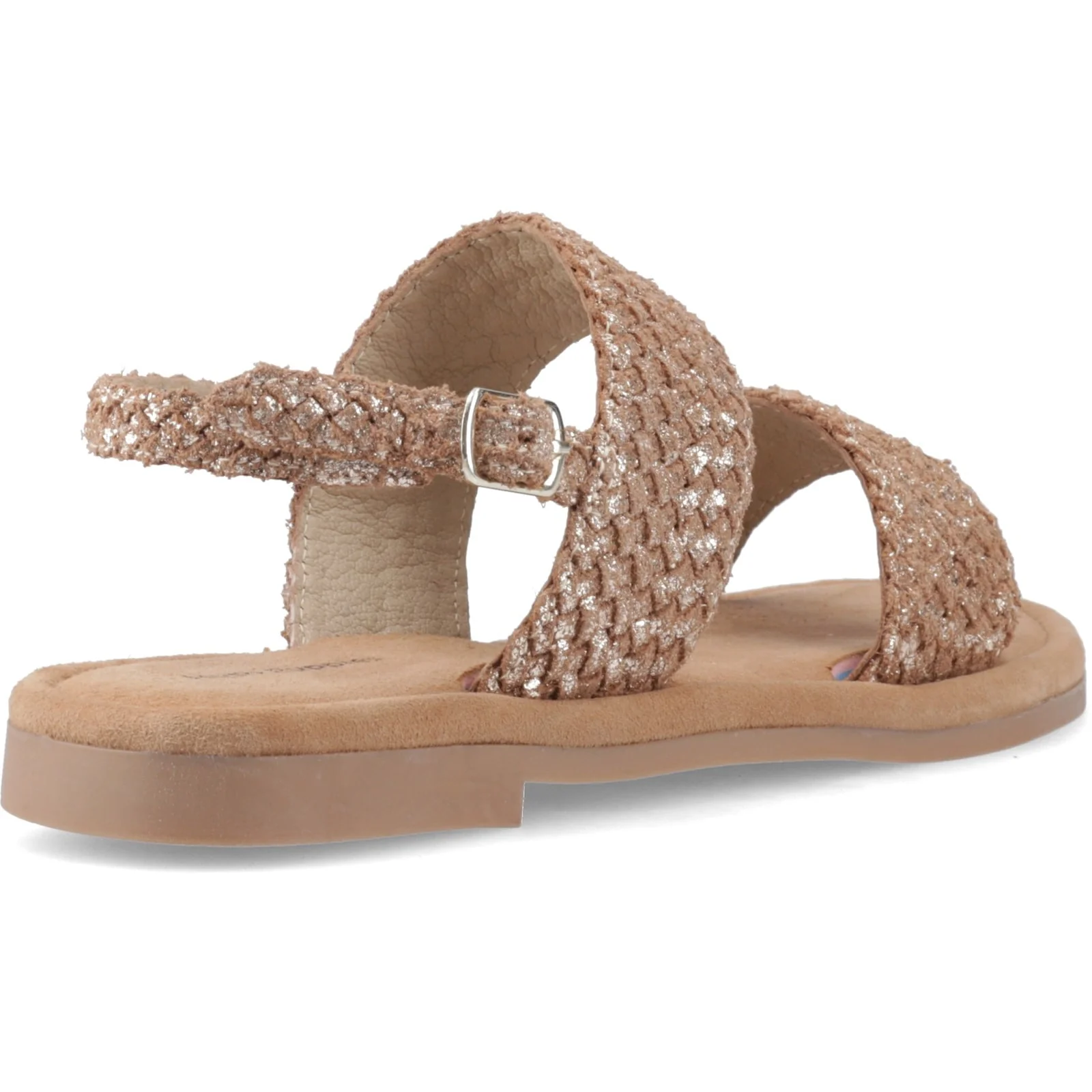 Hush Puppies Womens Helene Sandal Wide Fit Bronze - Image 4