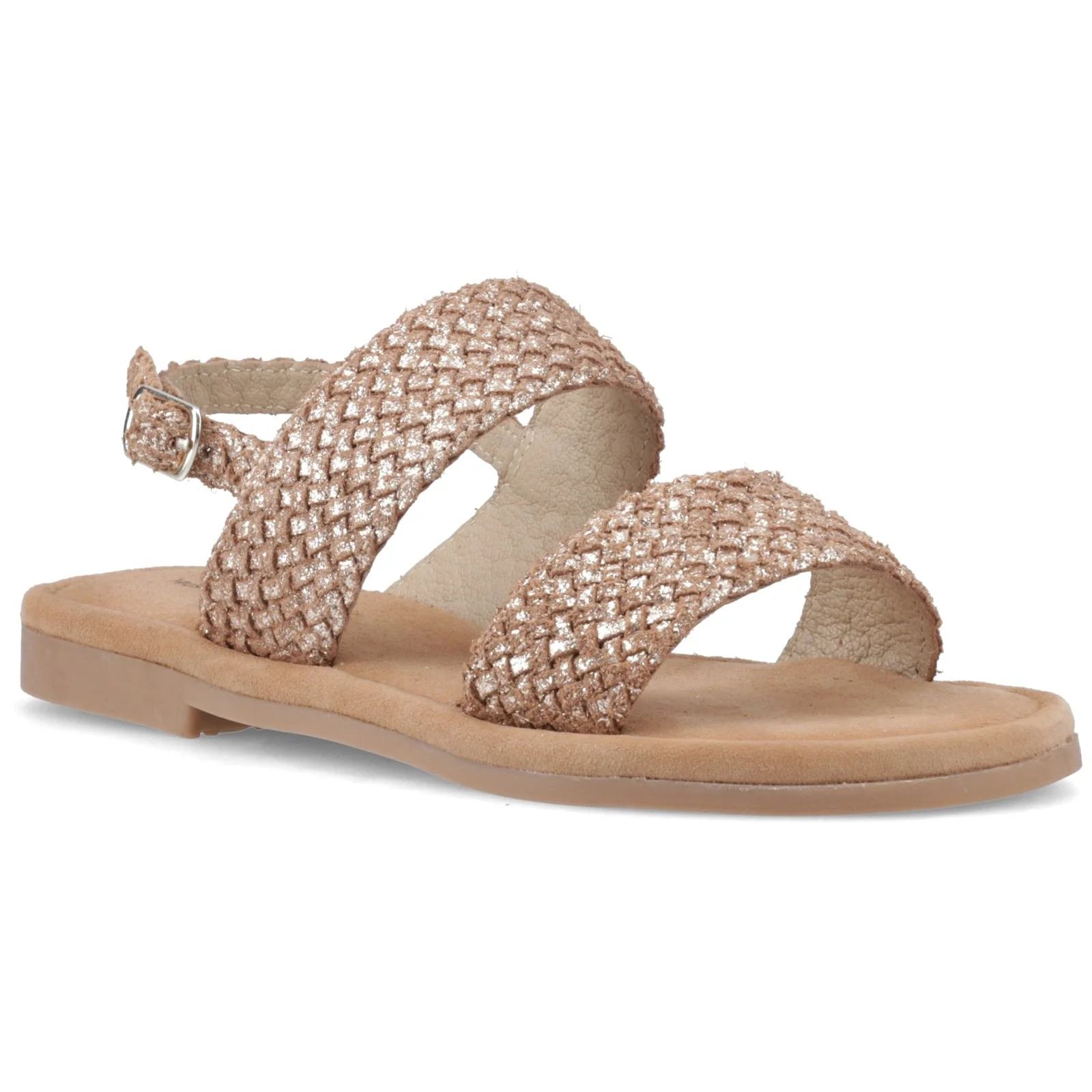 Hush Puppies Womens Helene Sandal Wide Fit Bronze - Image 5