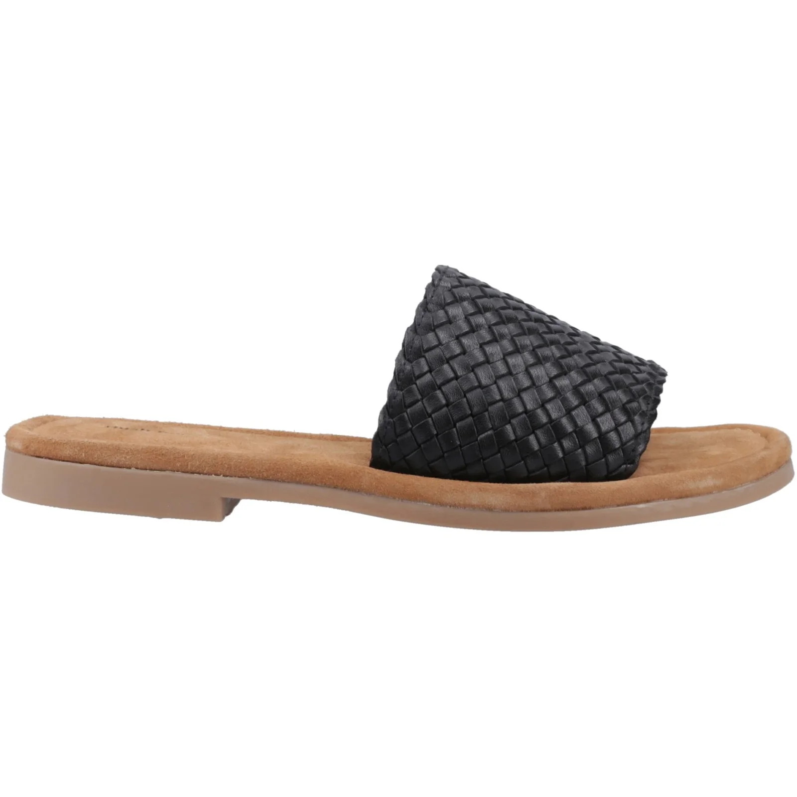 Hush Puppies Womens Hetty Slide Sandal Black