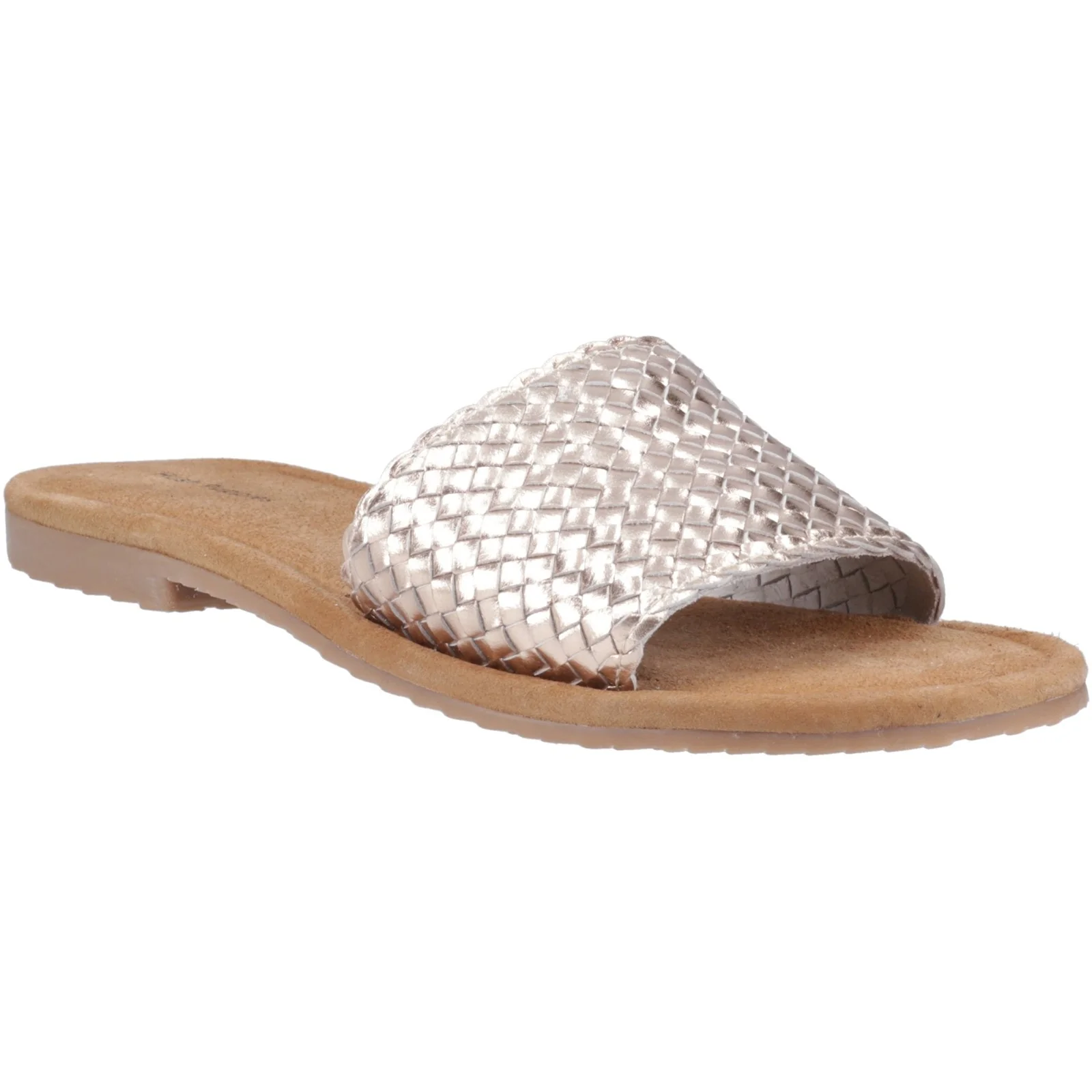 Hush Puppies Womens Hetty Slide Sandal Bronze - Image 5