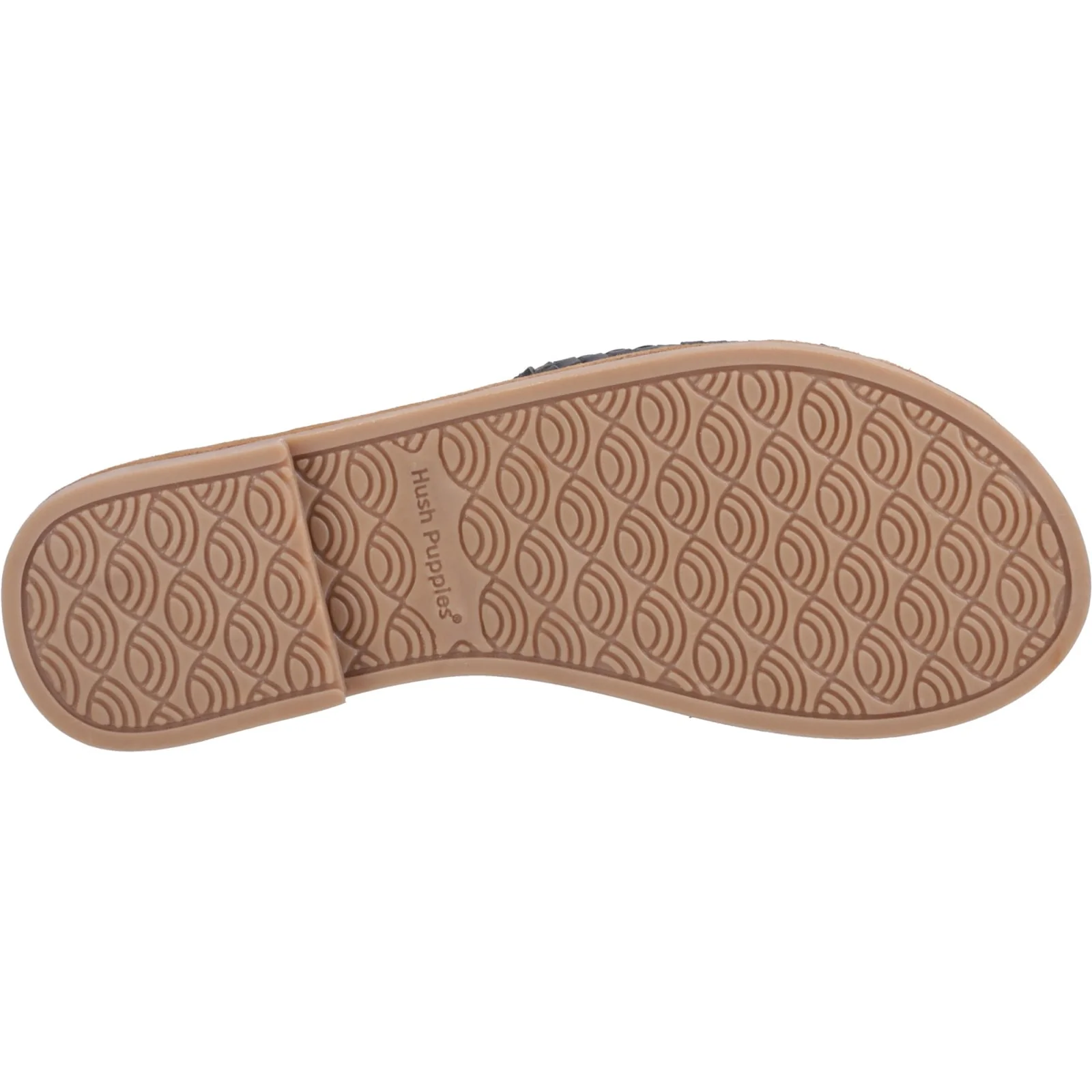 Hush Puppies Womens Hetty Slide Wide Fit Black - Image 3