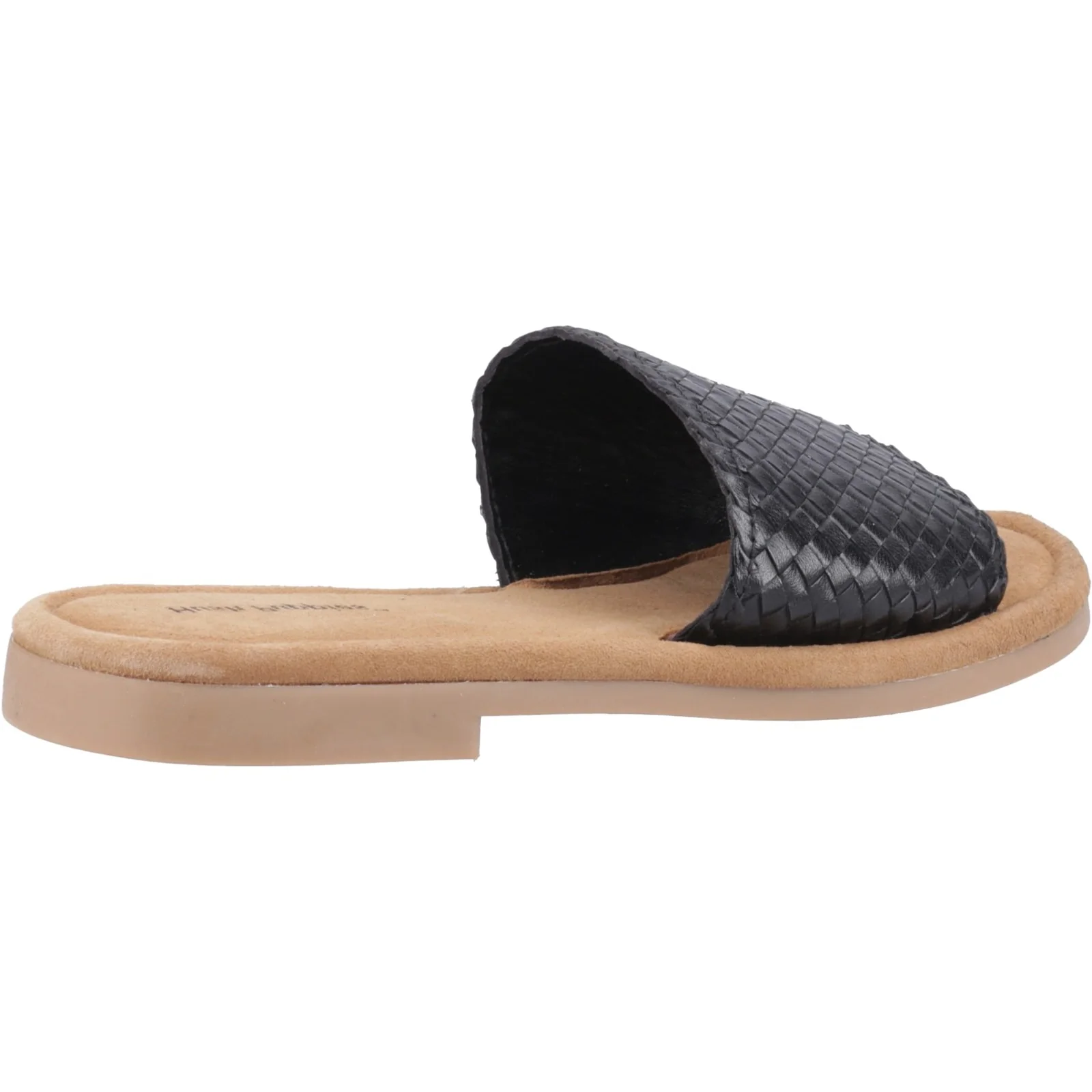 Hush Puppies Womens Hetty Slide Wide Fit Black - Image 4