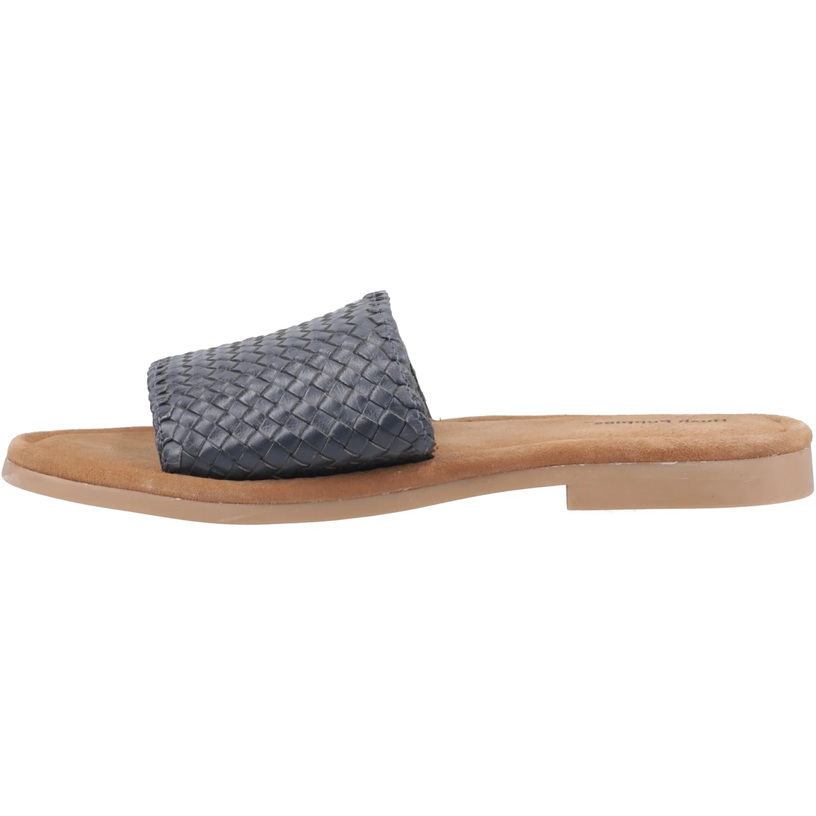 Hush Puppies Womens Hetty Slide Wide Fit Navy - Image 2