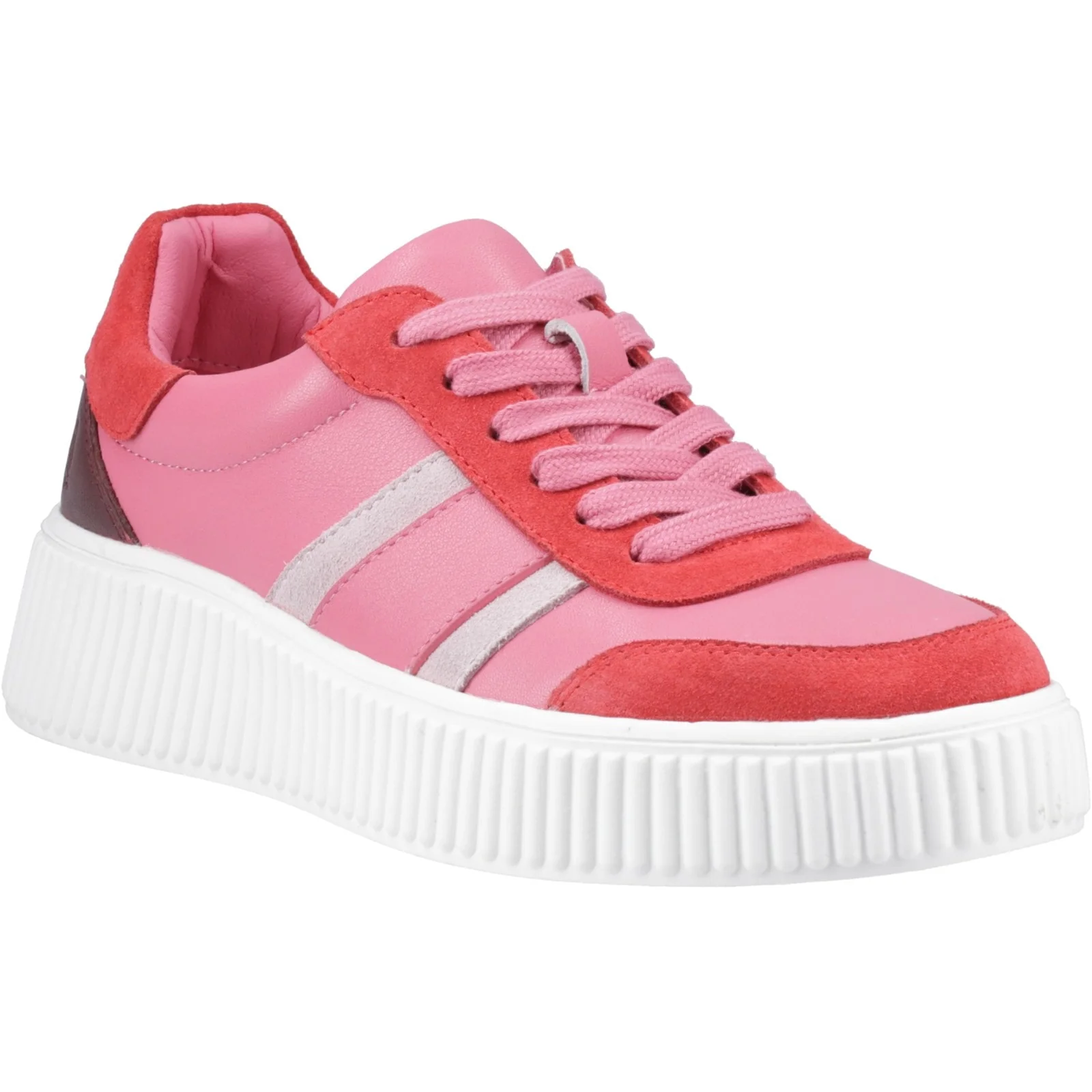 Hush Puppies Womens Holly Sneaker Fuchsia - Image 5