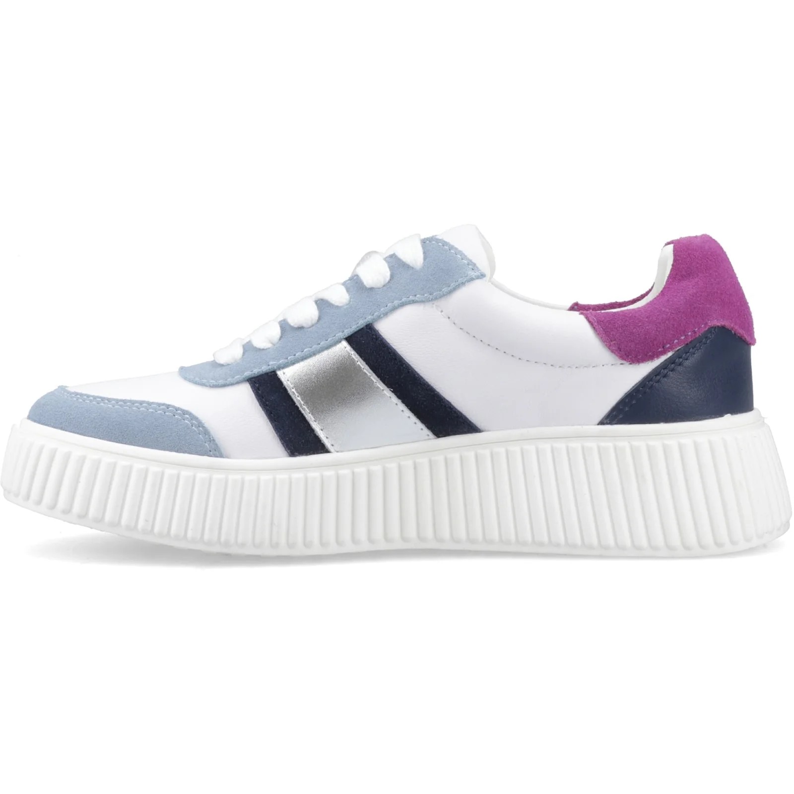 Hush Puppies Womens Holly Sneaker Silver - Image 2
