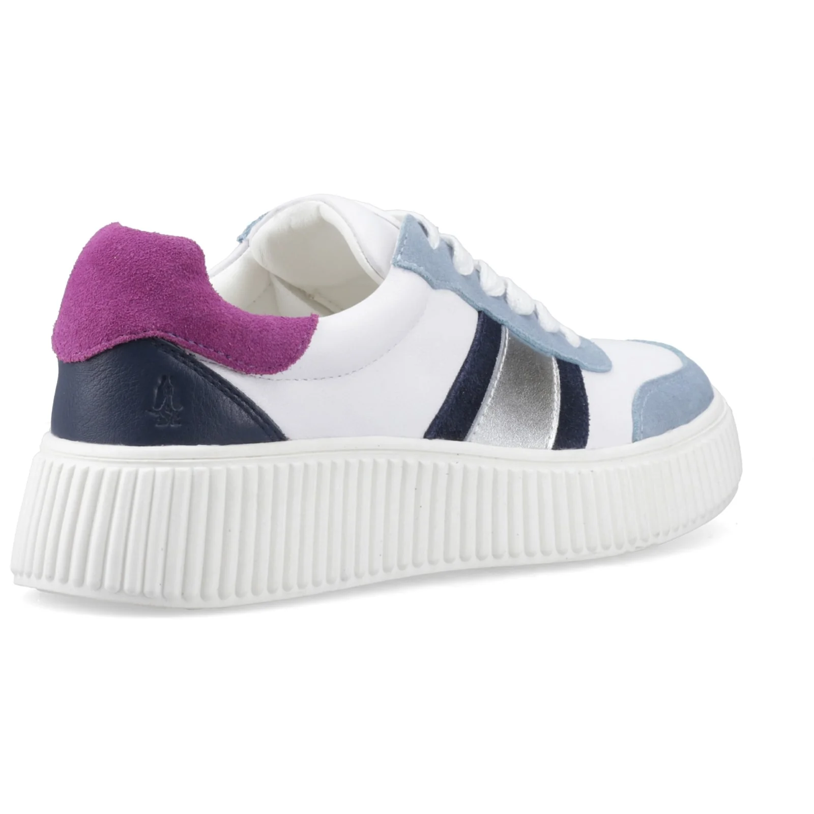 Hush Puppies Womens Holly Sneaker Silver - Image 4