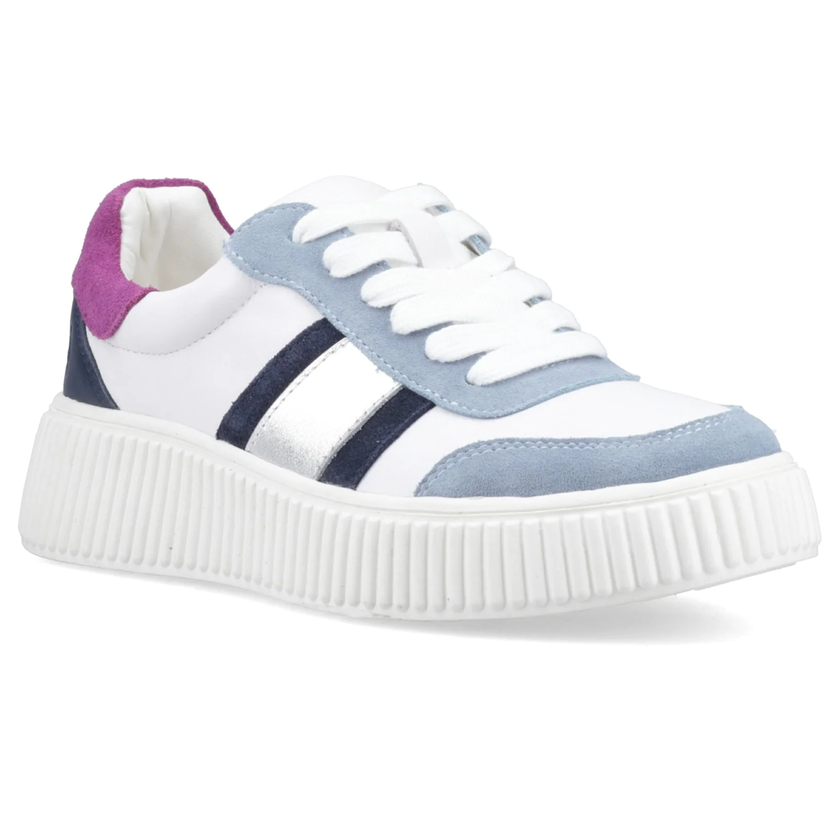 Hush Puppies Womens Holly Sneaker Silver - Image 5