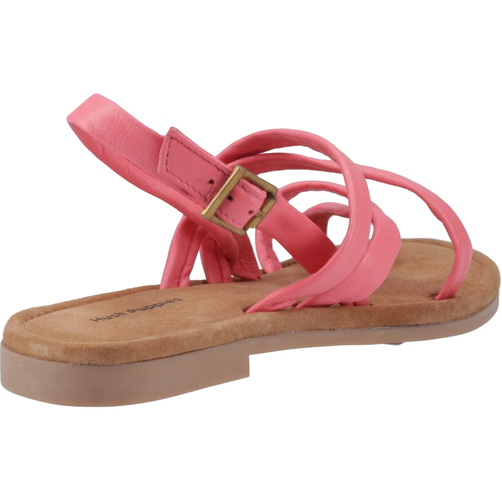 Hush Puppies Womens Hope Sandal Coral - Image 4
