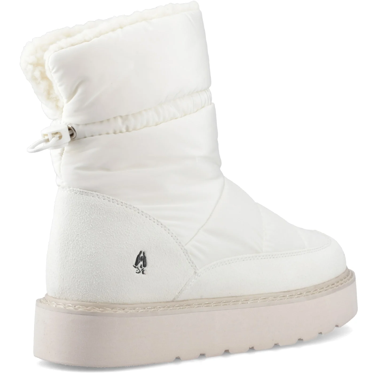 Hush Puppies Womens Hush Puffies Slippers White - Image 4
