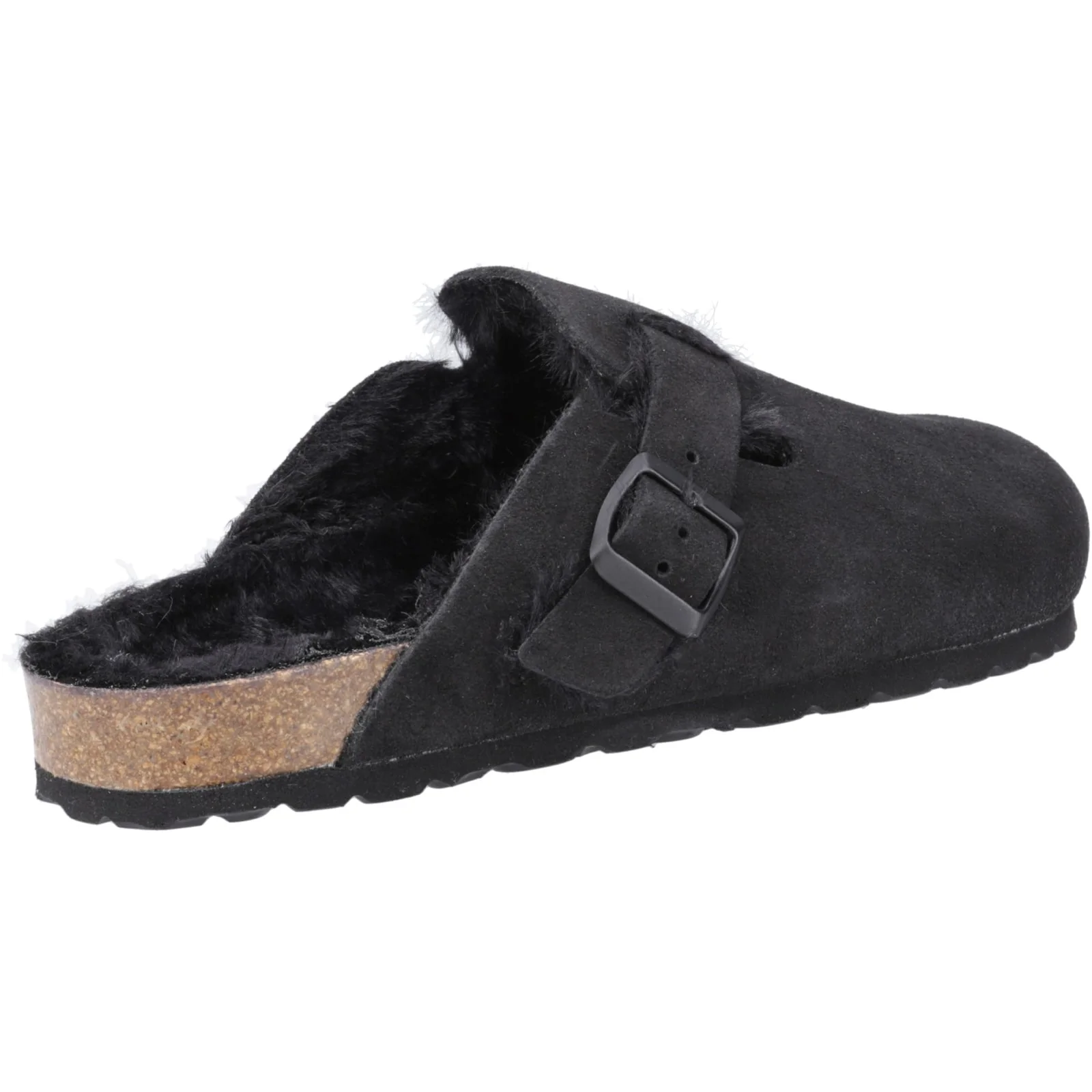 Hush Puppies Womens Jade Slippers Black - Image 4