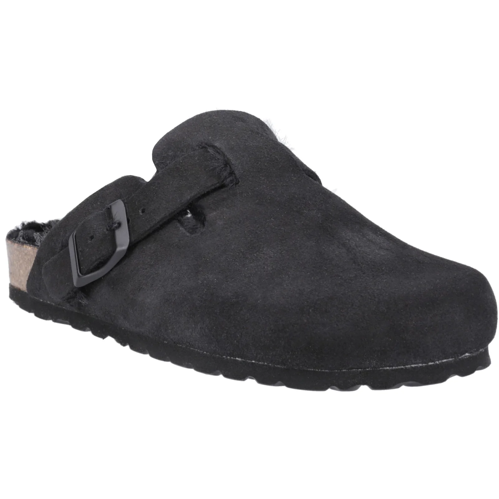 Hush Puppies Womens Jade Slippers Black - Image 5