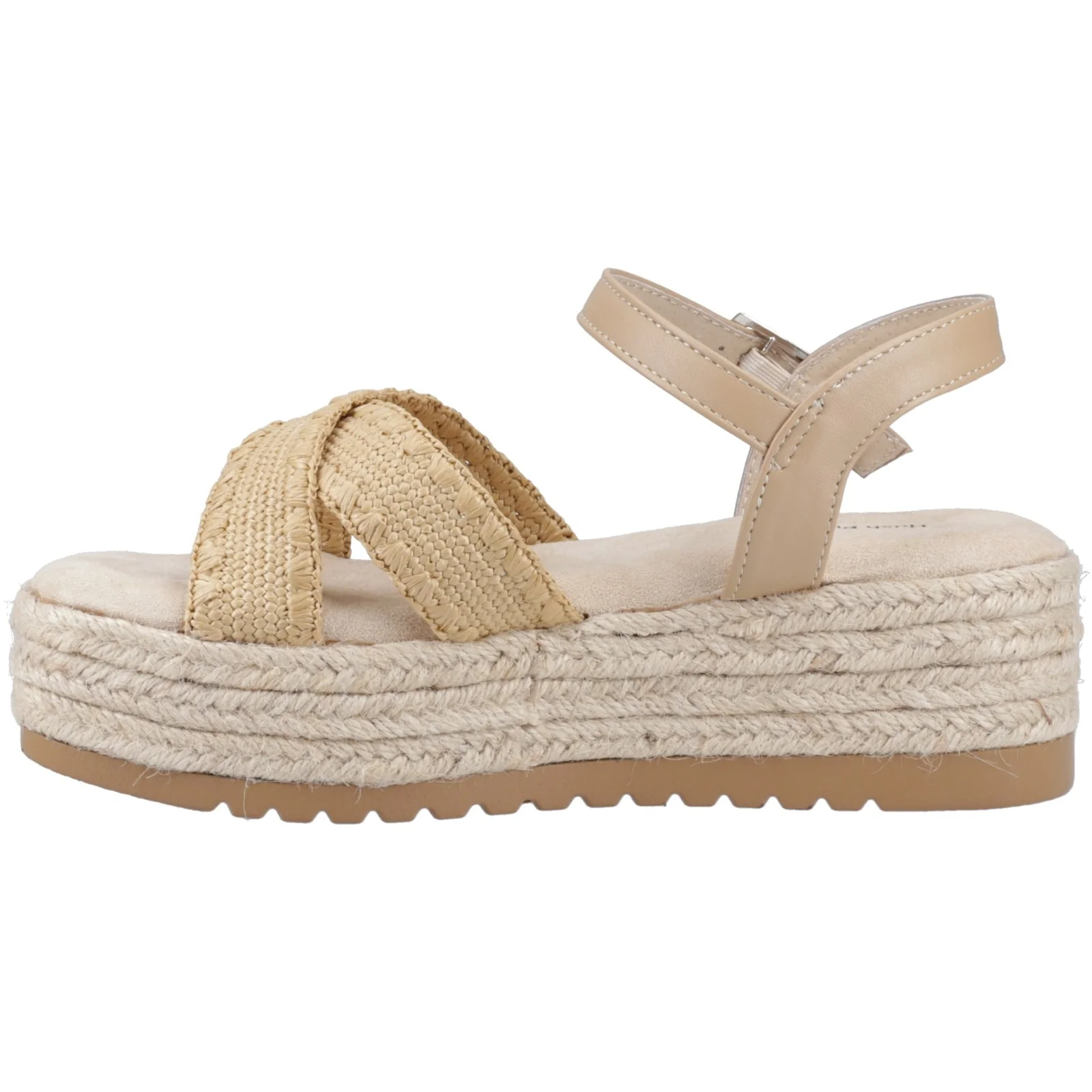 Hush Puppies Womens Jemma Espadrille Sandal Tan - Image 2