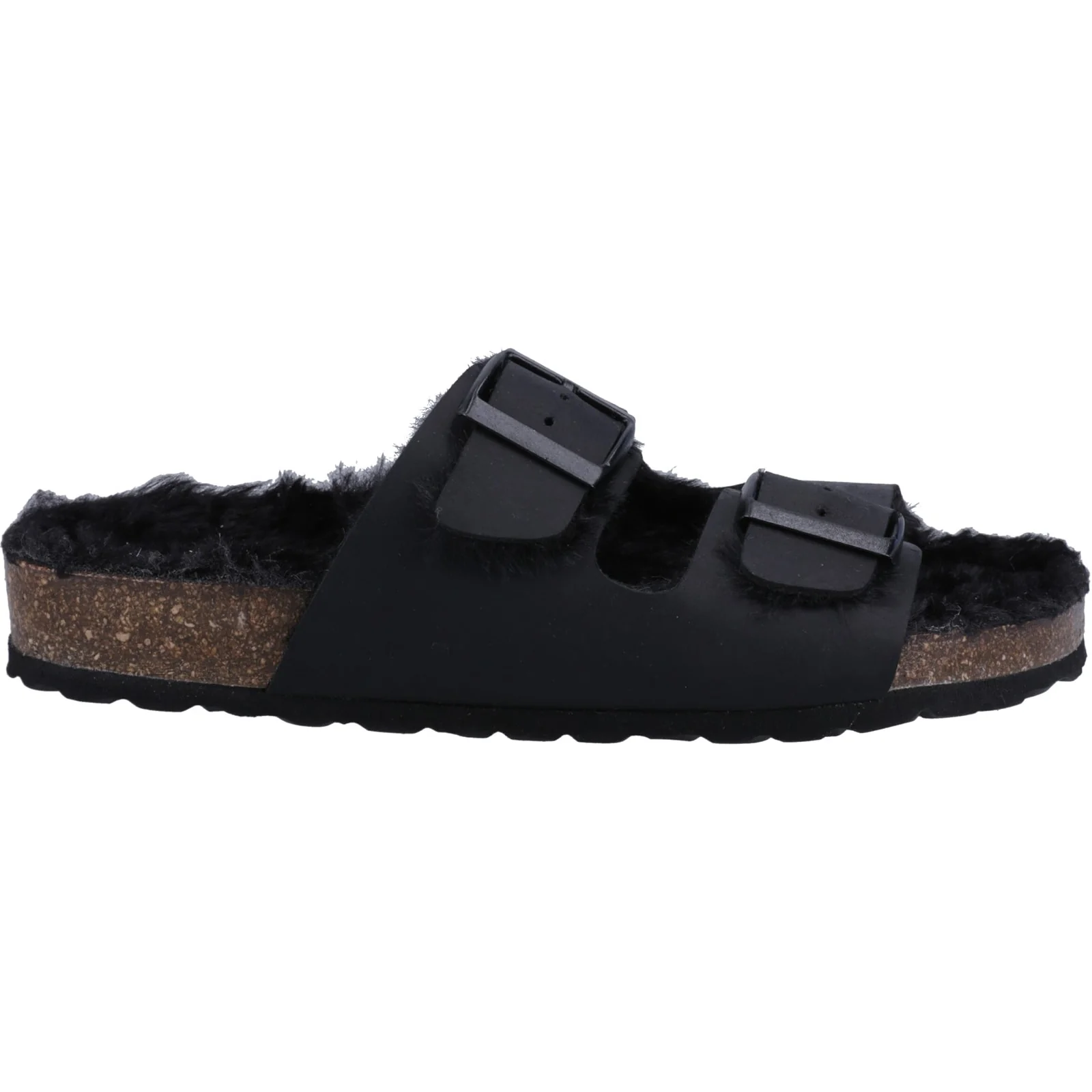 Hush Puppies Womens Jessie Mule Slipper Black