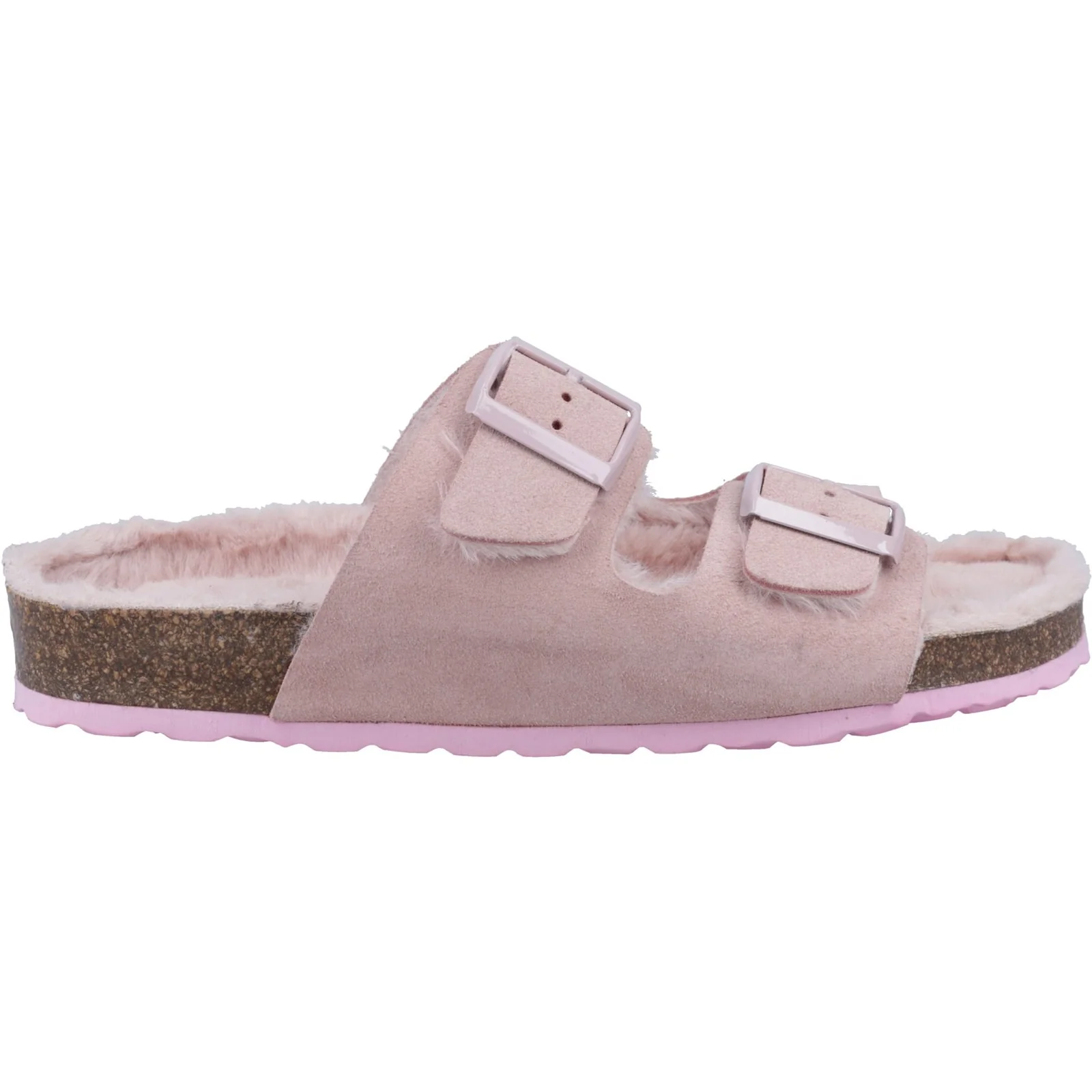 Hush Puppies Womens Jessie Mule Slipper Blush
