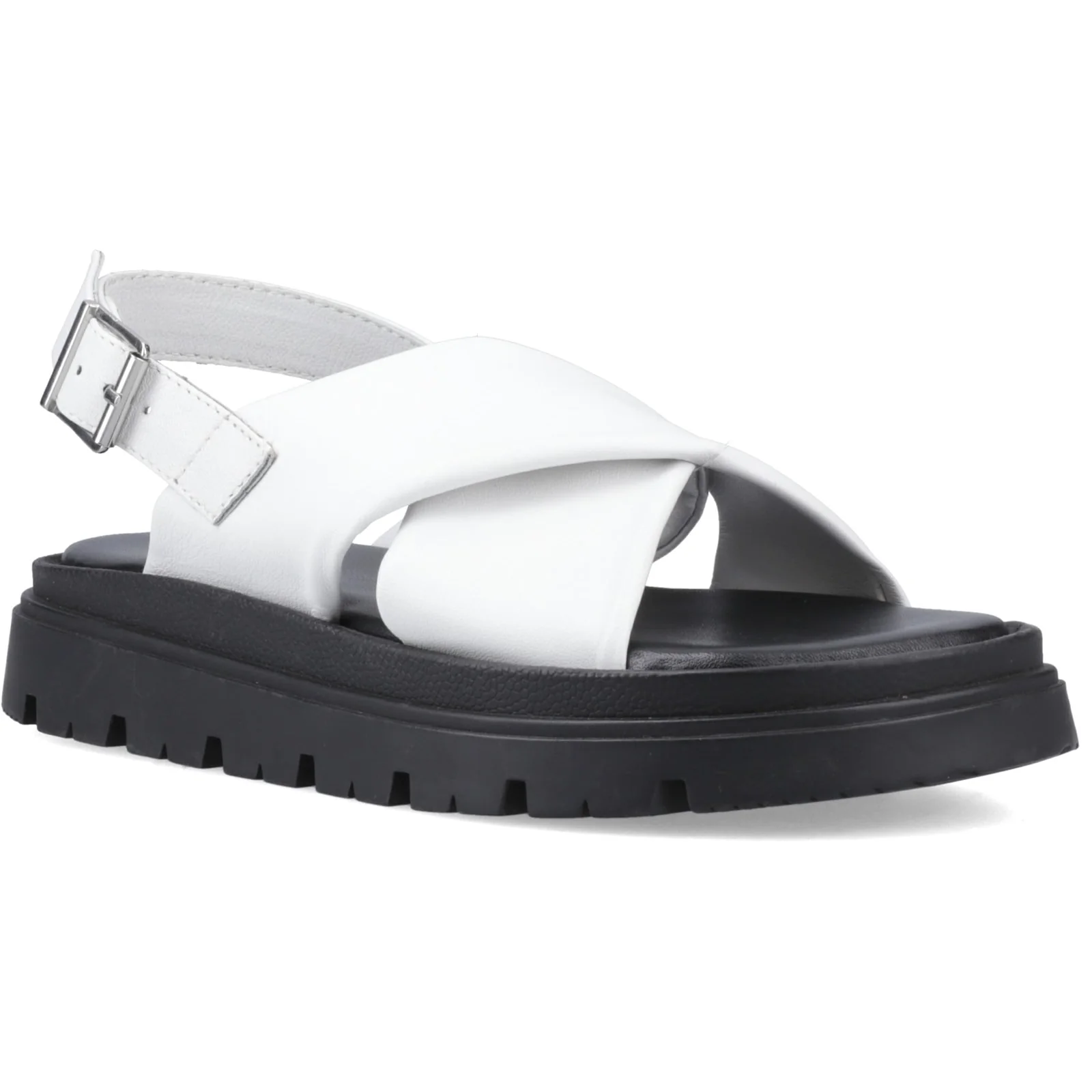 Hush Puppies Womens Lara Sandal White - Image 5