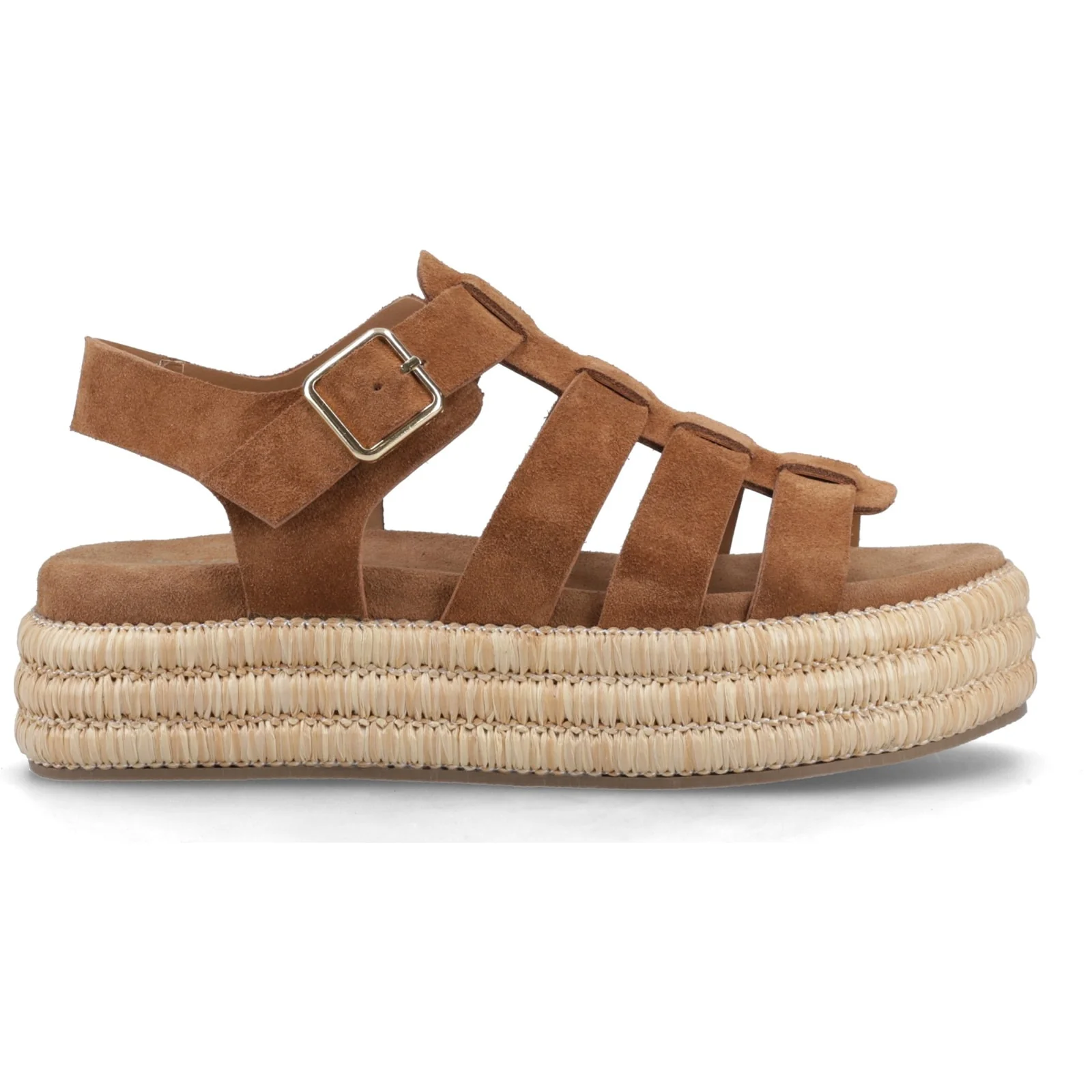 Hush Puppies Womens Rosetta Gladiator Tan