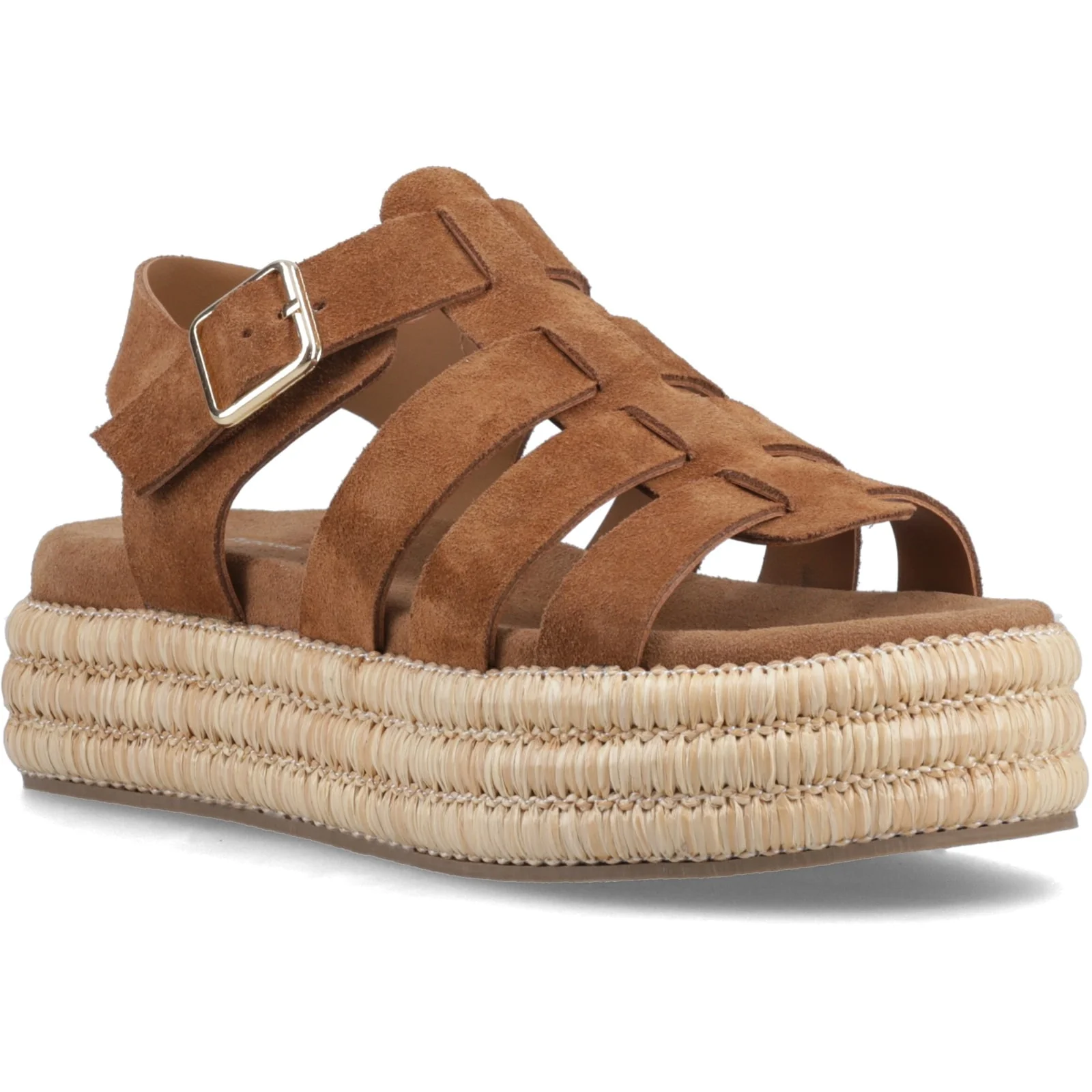 Hush Puppies Womens Rosetta Gladiator Tan - Image 5