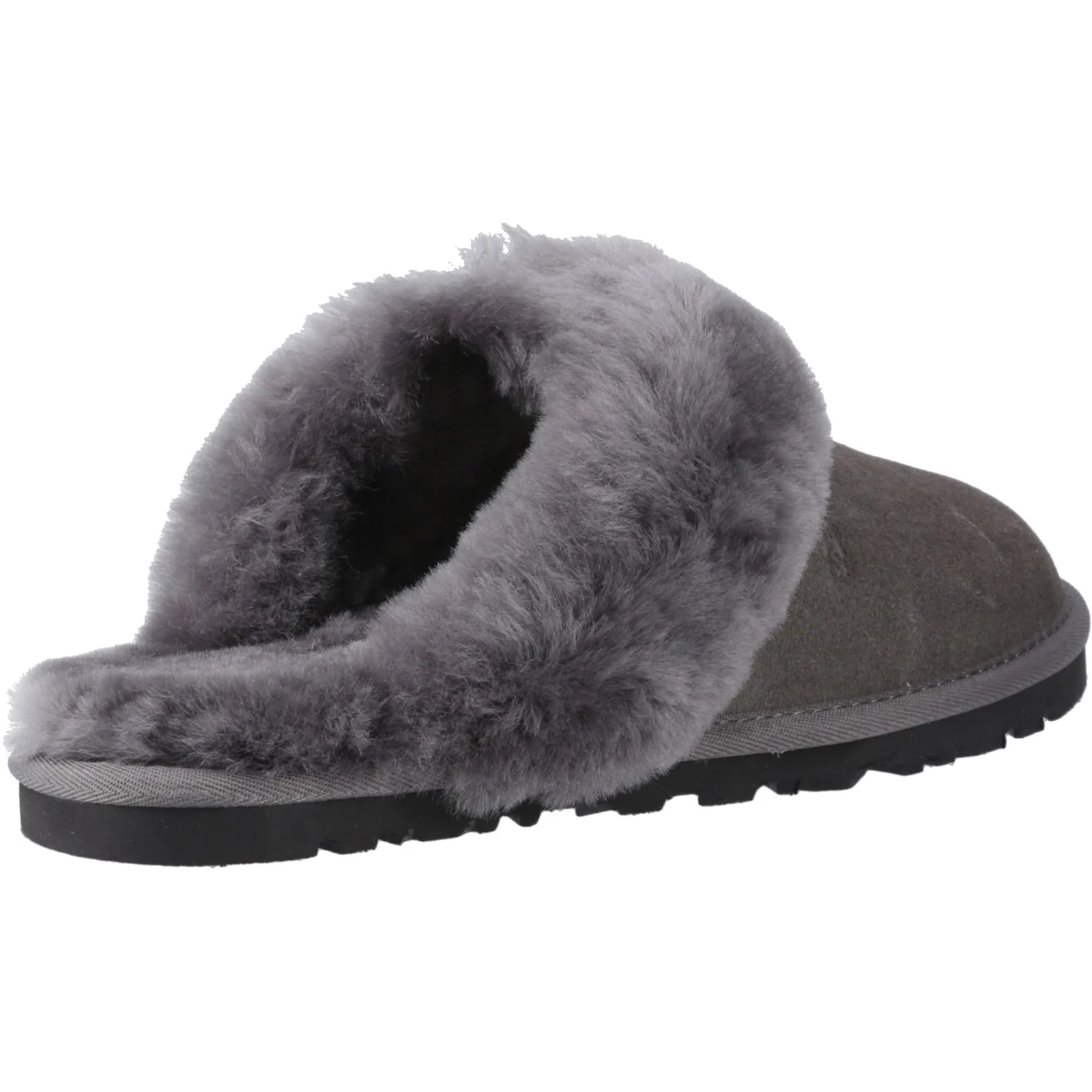 Hush Puppies Womens Samantha Mule Slipper Grey - Image 4