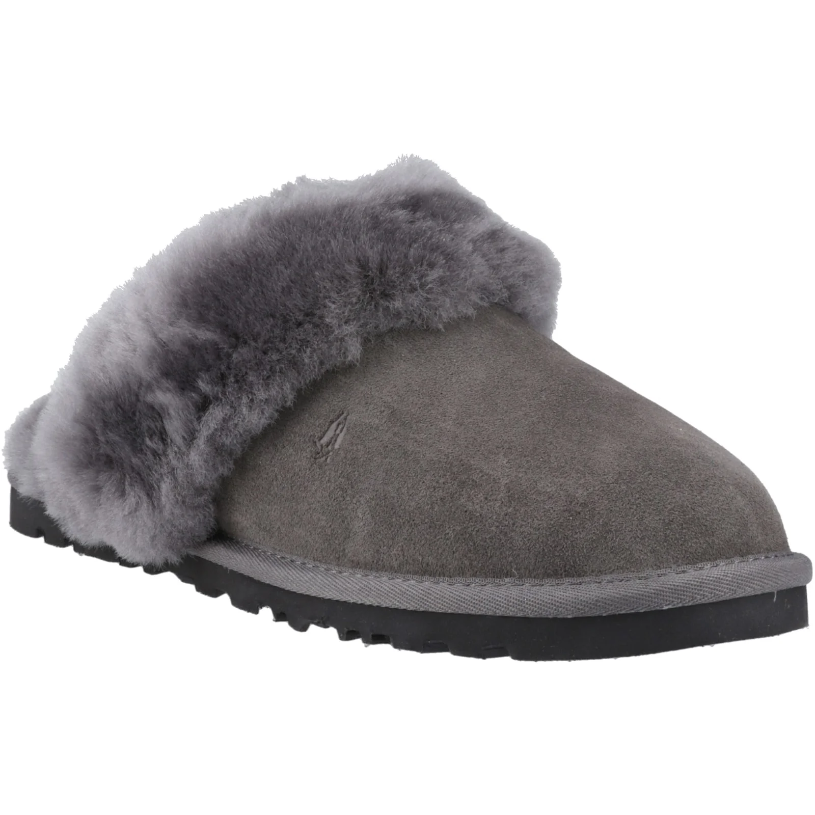 Hush Puppies Womens Samantha Mule Slipper Grey - Image 5