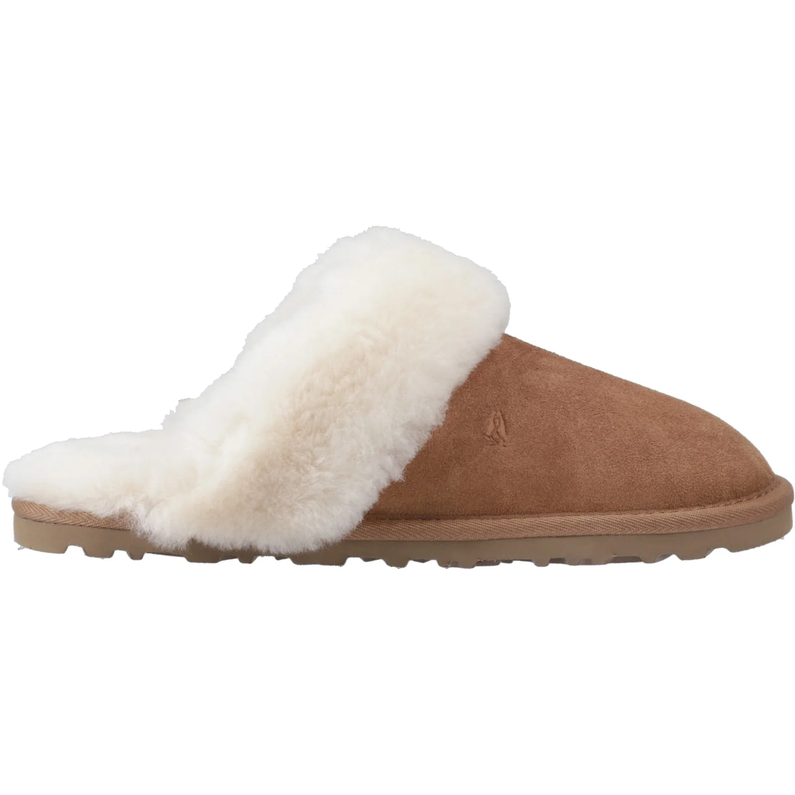 Hush Puppies Womens Samantha Mule Slipper Tan