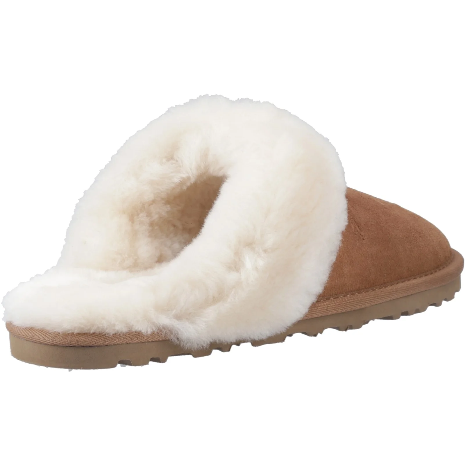 Hush Puppies Womens Samantha Mule Slipper Tan - Image 4