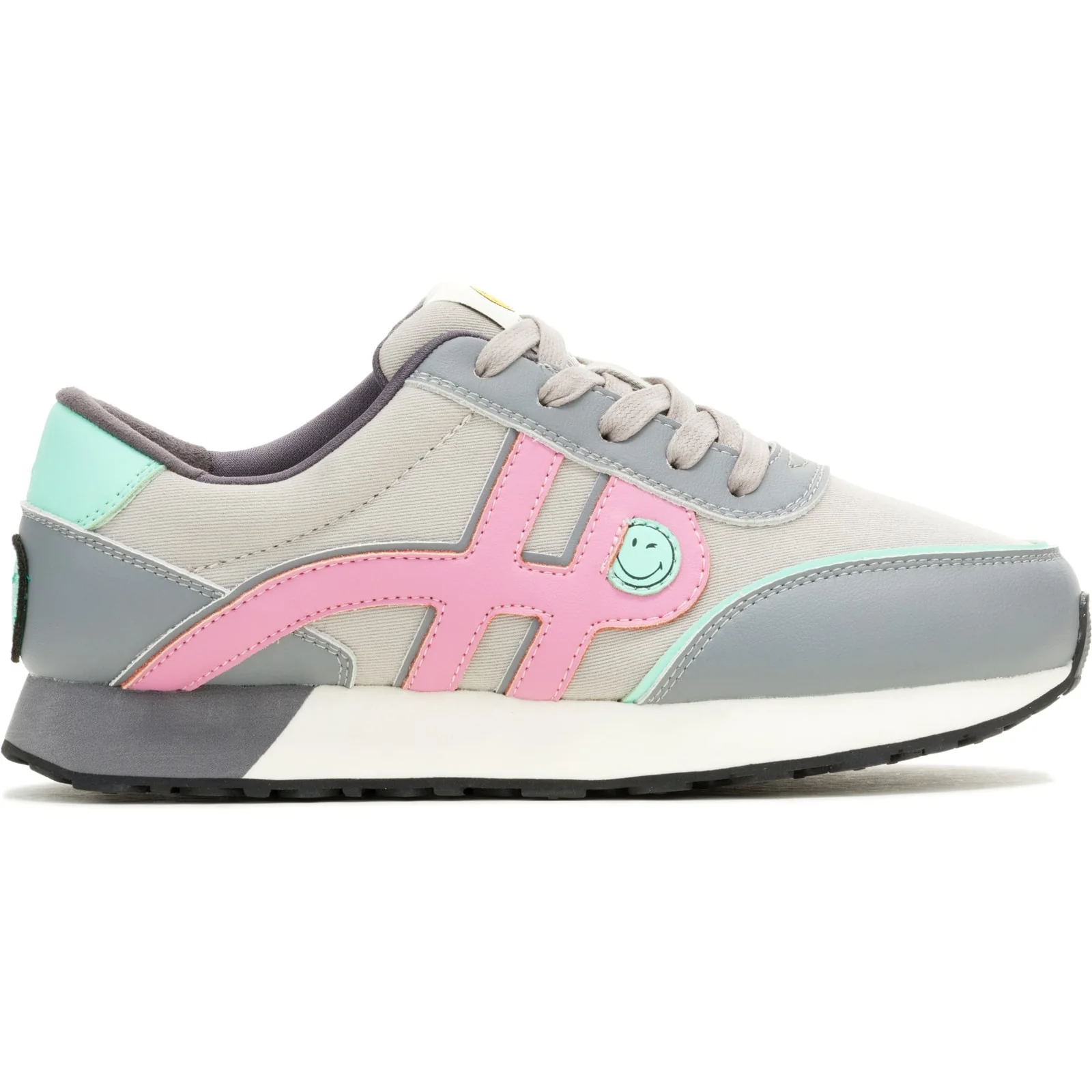 Hush Puppies Womens Seventy8 Smiley Trainer Grey