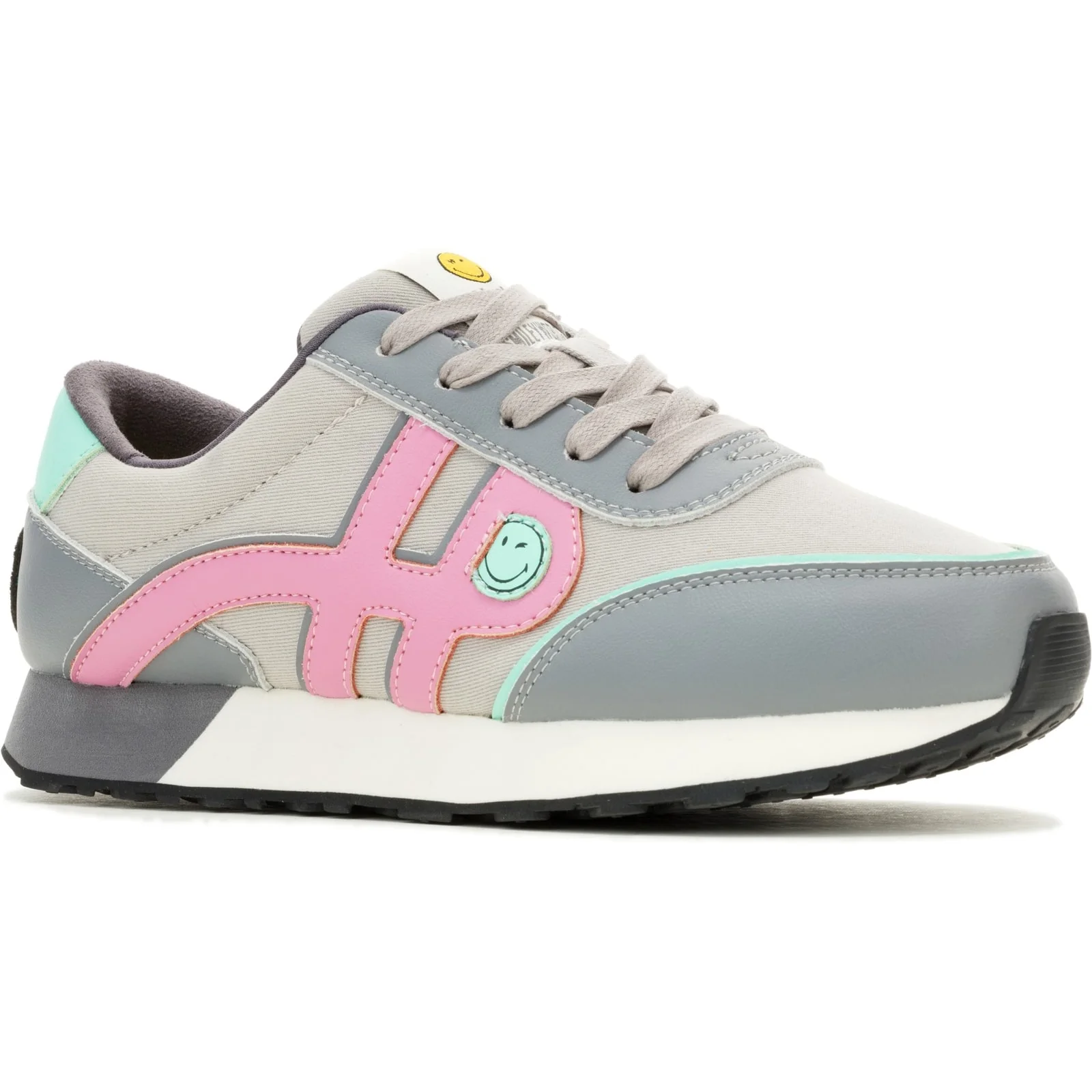 Hush Puppies Womens Seventy8 Smiley Trainer Grey - Image 6