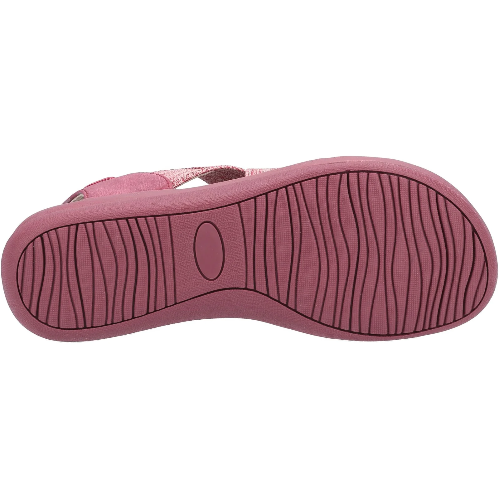 Hush Puppies Womens Sophia Elastic Cross Strap Red - Image 2
