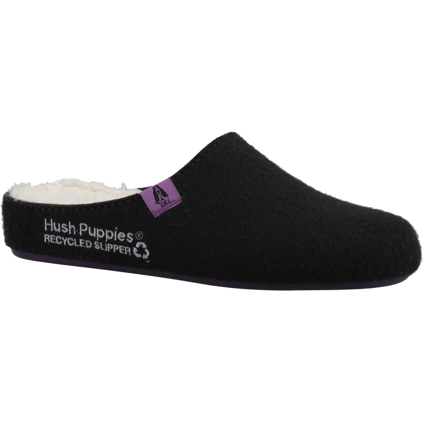 Hush Puppies Womens The Good Slipper Black - Image 4
