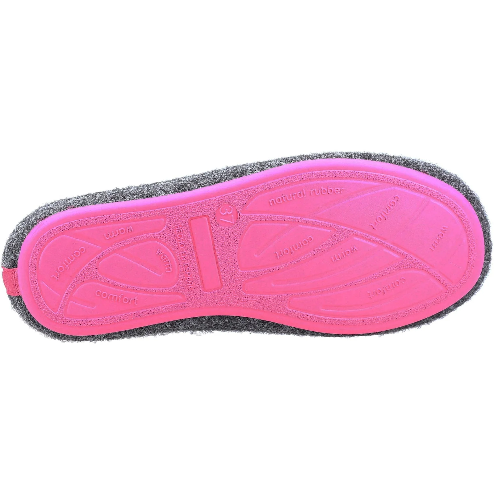 Hush Puppies Womens The Good Slipper Charcoal - Image 2