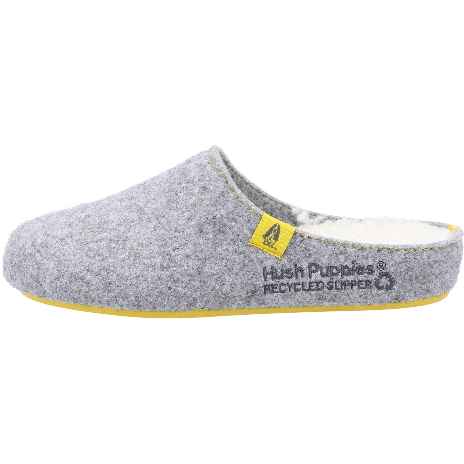Hush Puppies Womens The Good Slipper Grey - Image 2
