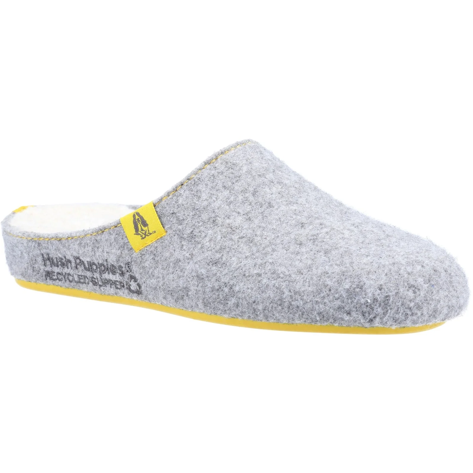Hush Puppies Womens The Good Slipper Grey - Image 5