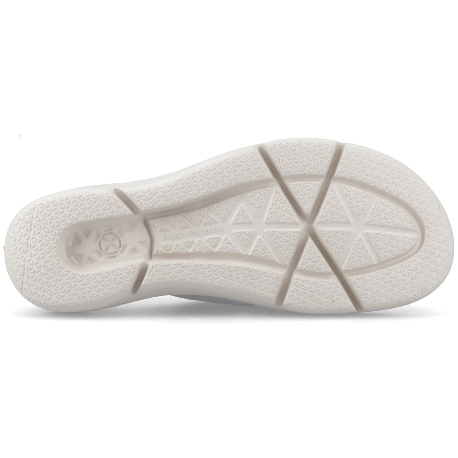 Hush Puppies Womens Uplift Crossover Slide Silver - Image 3